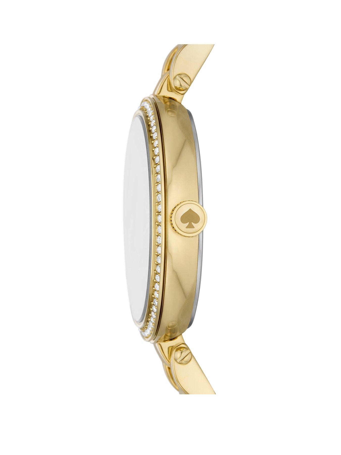 Kate Spade New York Holland gold tone stainless steel watch very