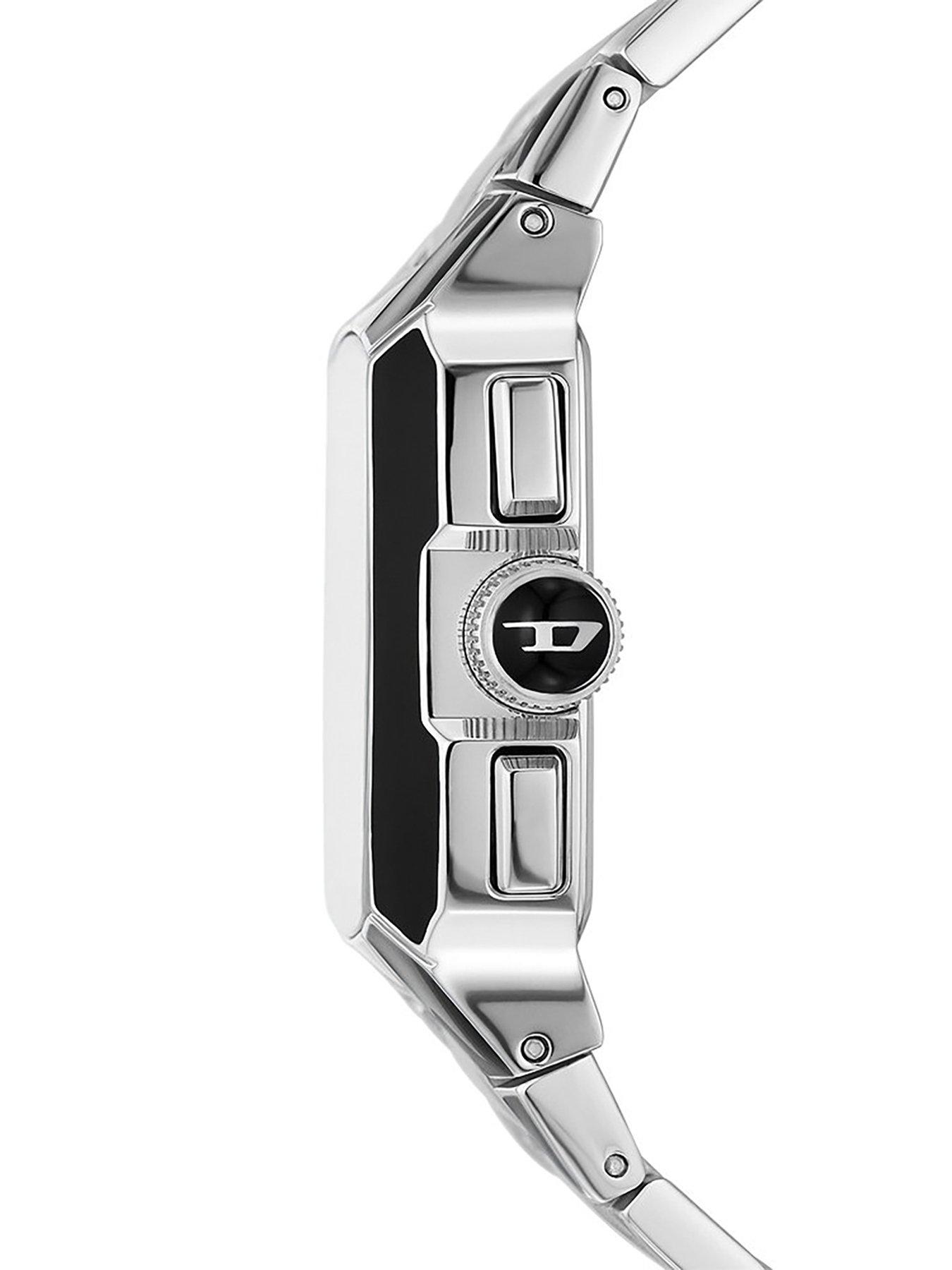 Diesel Cliffhanger Chronograph Black Lacquer and Stainless Steel 