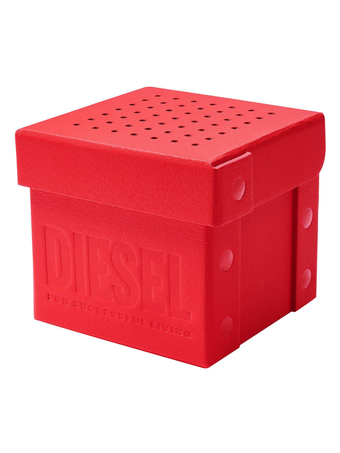 Diesel Cliffhanger Chronograph Black Lacquer and Stainless Steel 