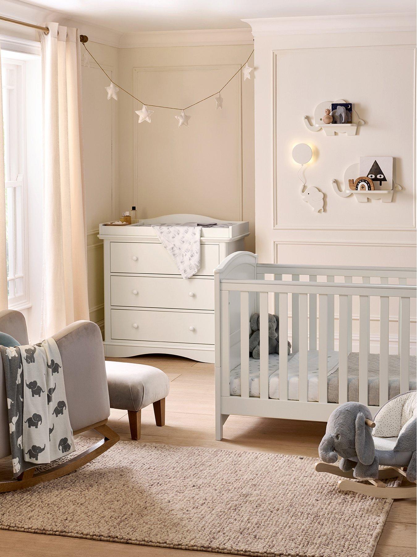 Mamas & Papas Flyn 2 Piece Furniture Set- White