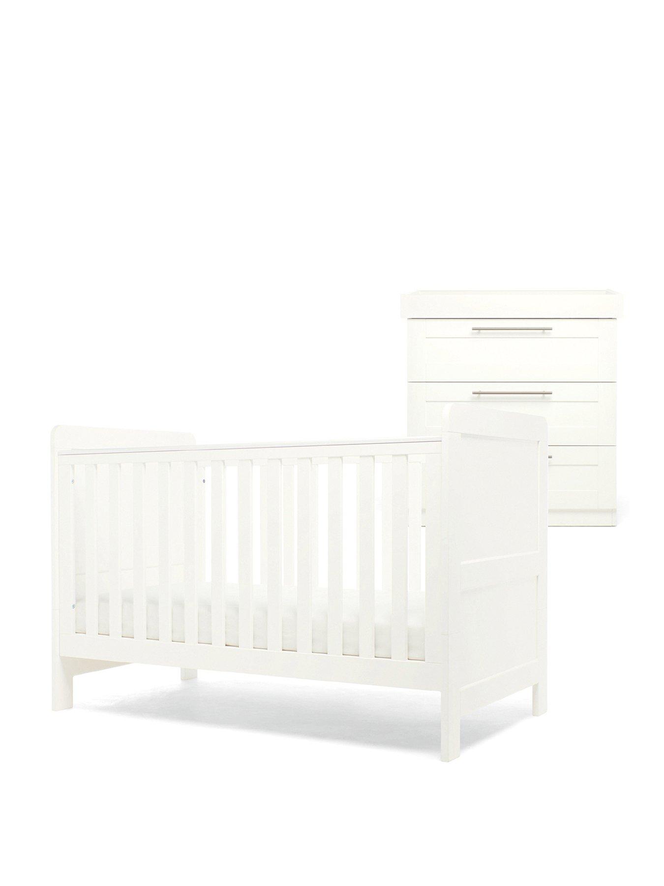 Mamas & Papas Hampden 2 Piece Furniture Set- White