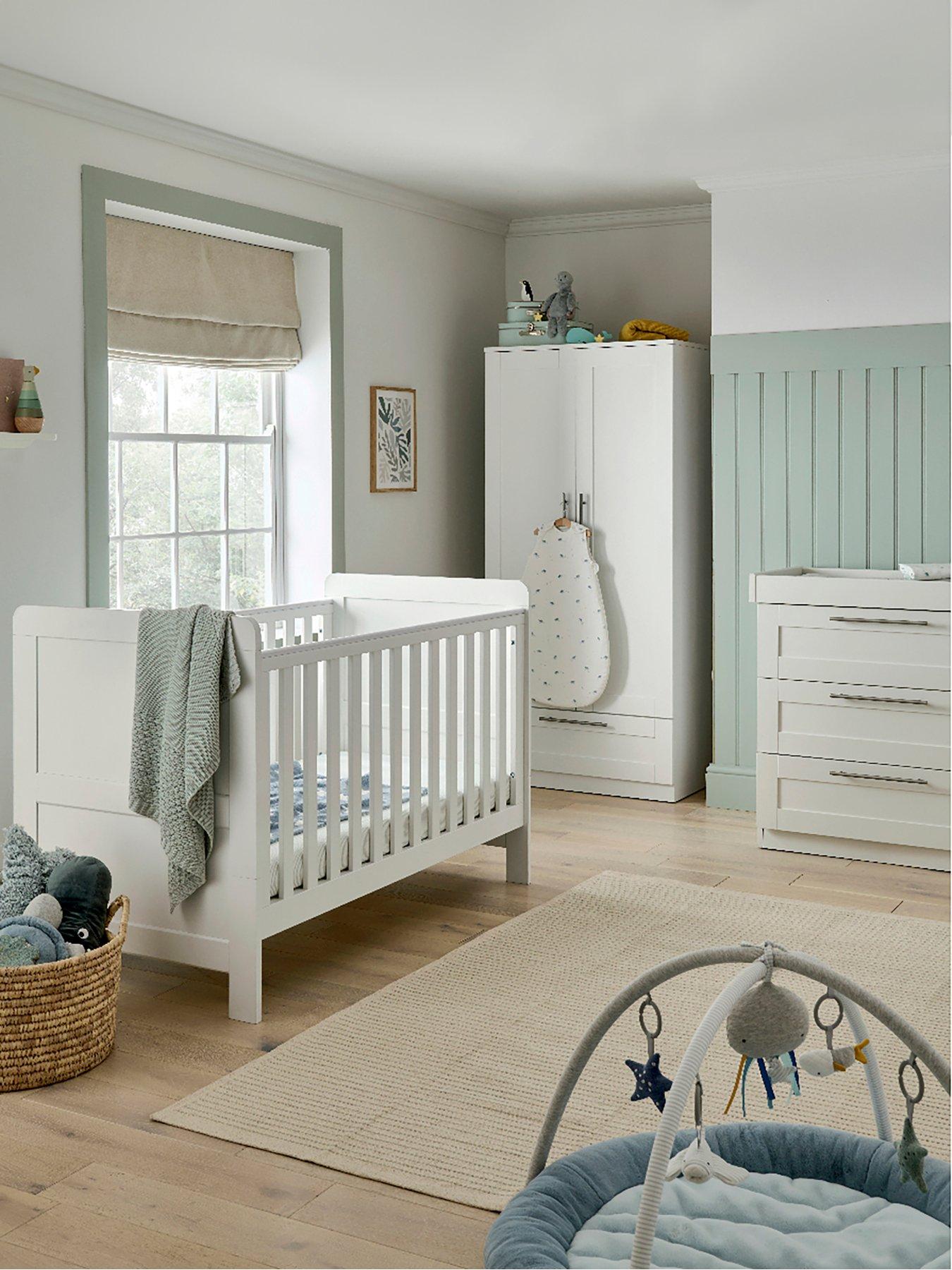 Mamas & Papas Hampden 3 Piece Furniture Range- White