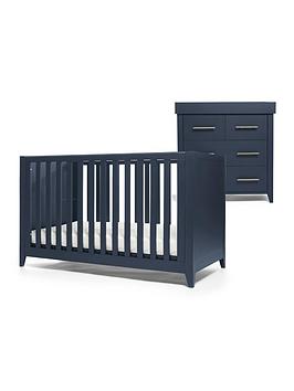 Product photograph of Mamas Papas Melfi 2 Piece Furniture Set - Midnight Blue from very.co.uk