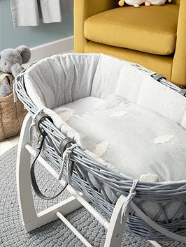 Product photograph of Mamas Papas Moses Basket - Dream Upon A Cloud from very.co.uk