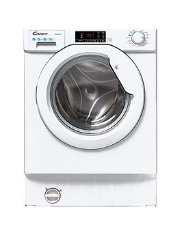 Candy Cbw 48D1W4-80 Integrated 8Kg Load, 1400 Spin Washing Machine - Washer Dryer Only