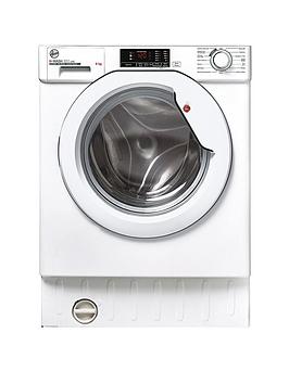 Product photograph of Hoover H-wash 300 Lite Hbws 48d1w4-80 Integrated 8 Kg 1400 Spin Washing Machine - Washing Machine With Installation from very.co.uk