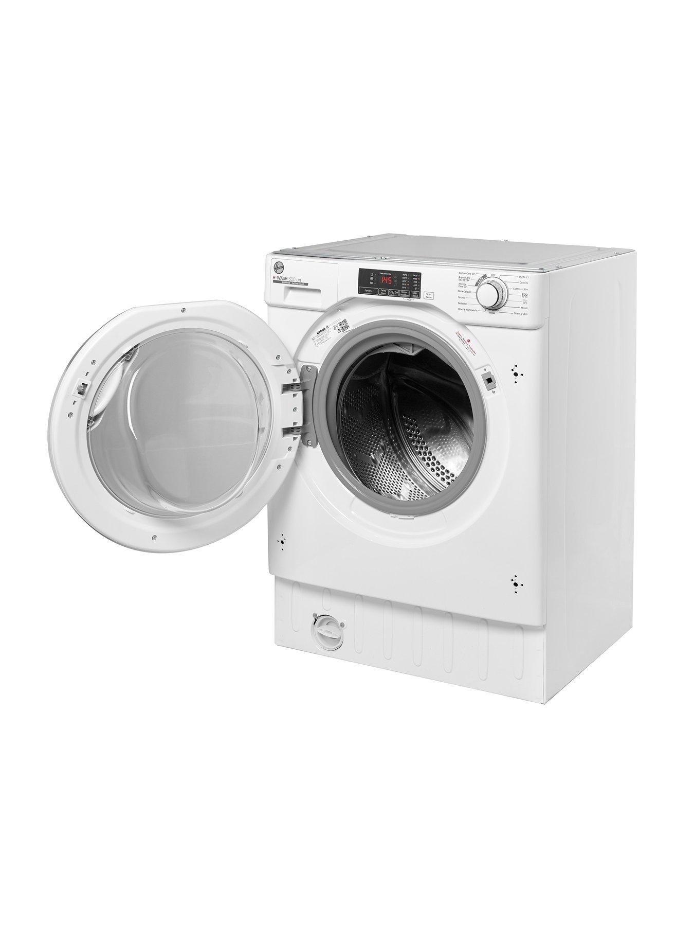 Hoover H Wash 300 Hbws 49d1w4 80 Integrated 9kg Load 1400 Spin Washing Machine Uk 