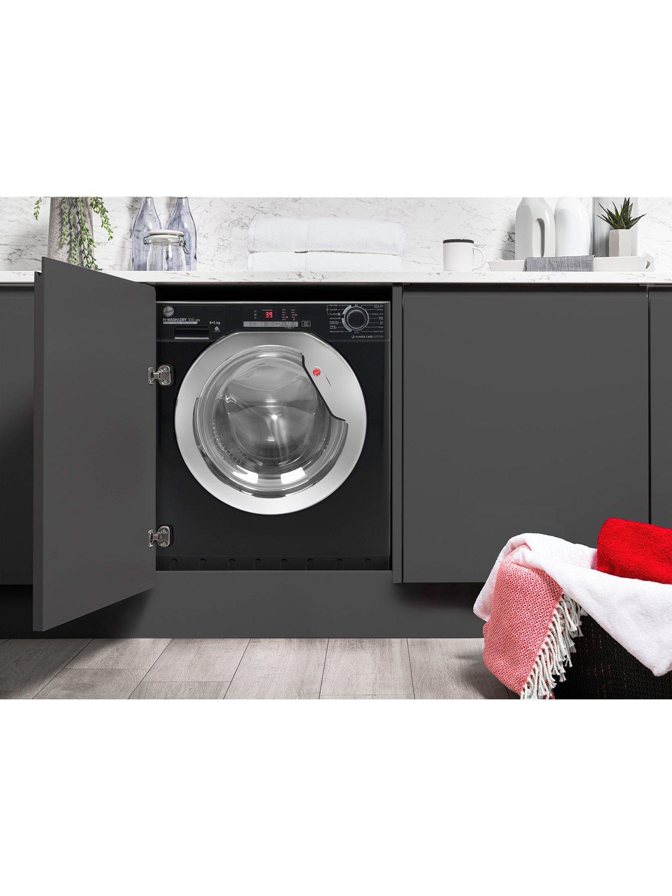 Image 5 of 6 of Hoover H-WASH&amp;DRY 300 LITE HBDS495D1ACE Integrated 9Kg / 5Kg Washer Dryer with 1400 rpm - Black - E Rated