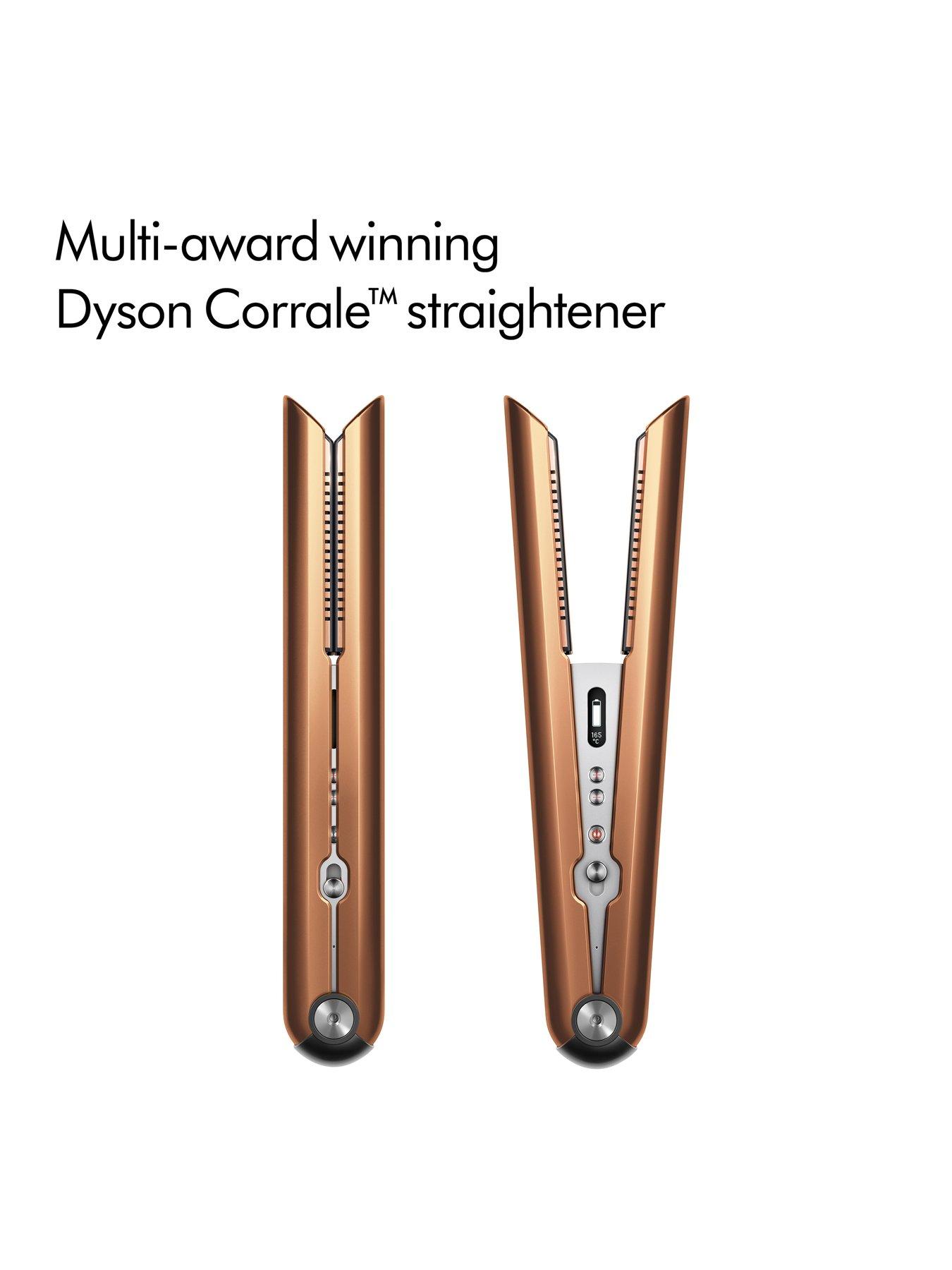 Dyson Corrale HS07 Bright Copper Temperature Display