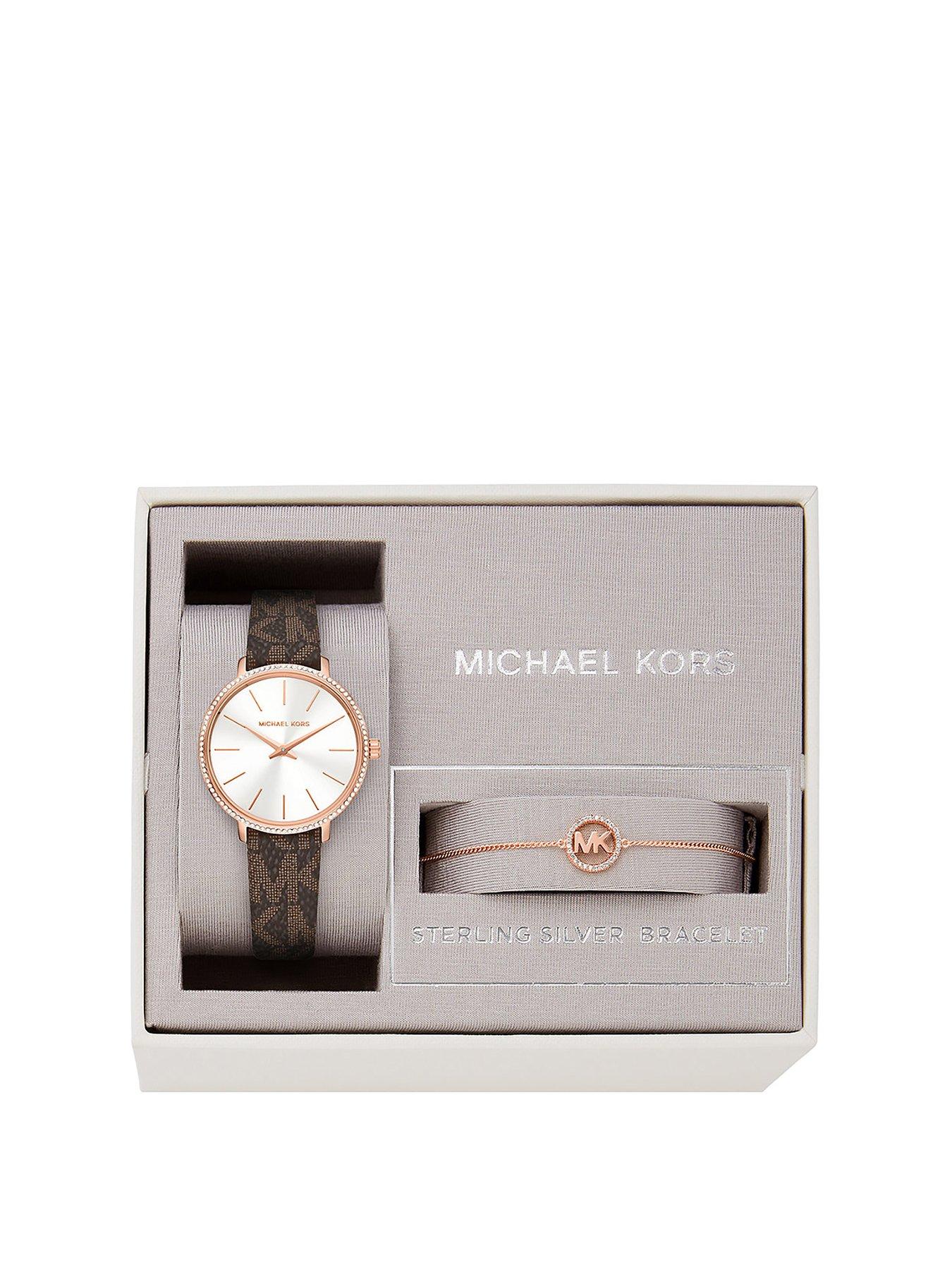 Michael kors watch 2025 and bracelet sets