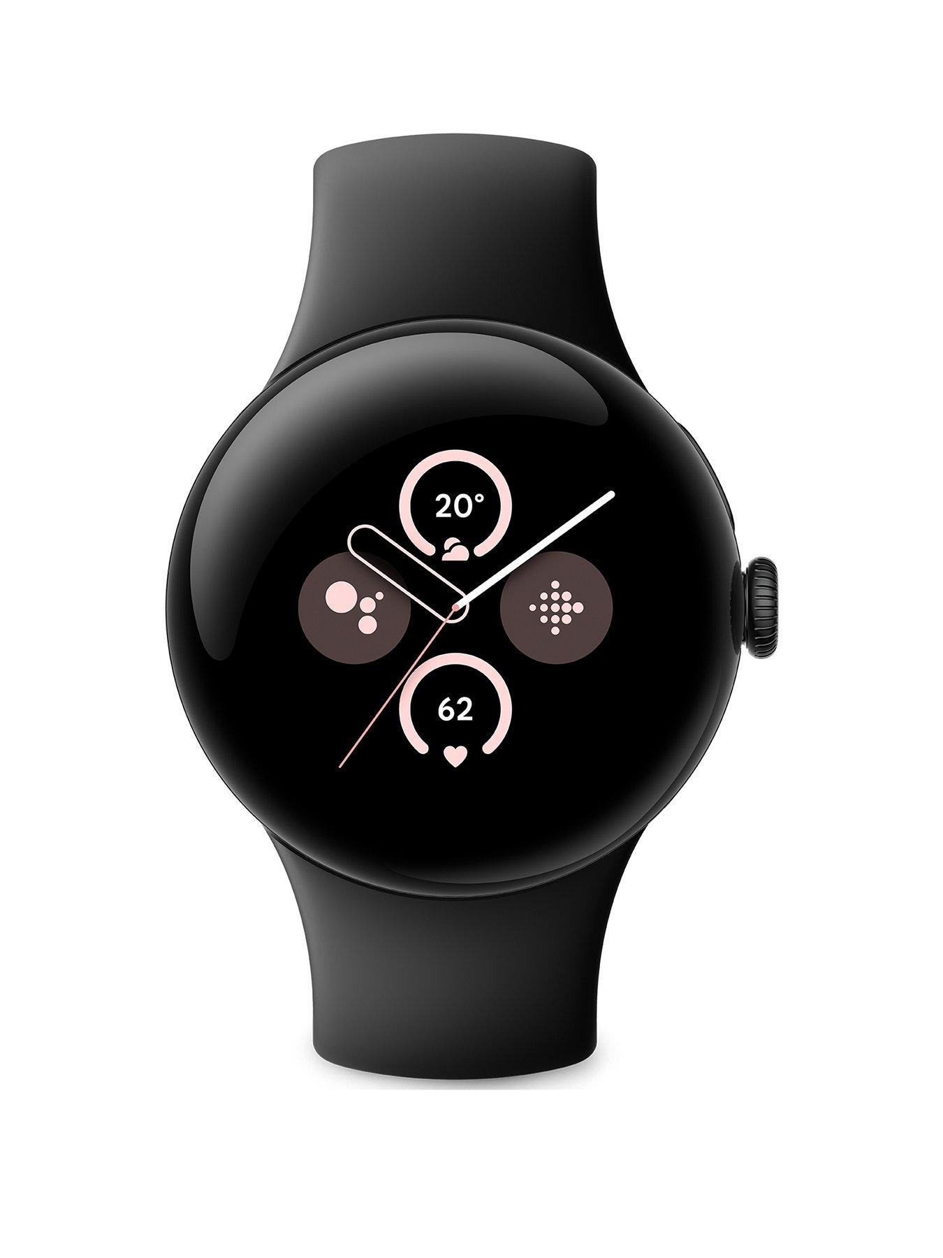 Google Pixel Watch 2 LTE - Obsidian/Black | very.co.uk