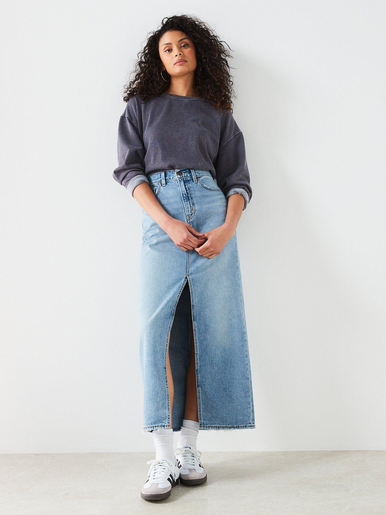 Levis core denim skirt best sale