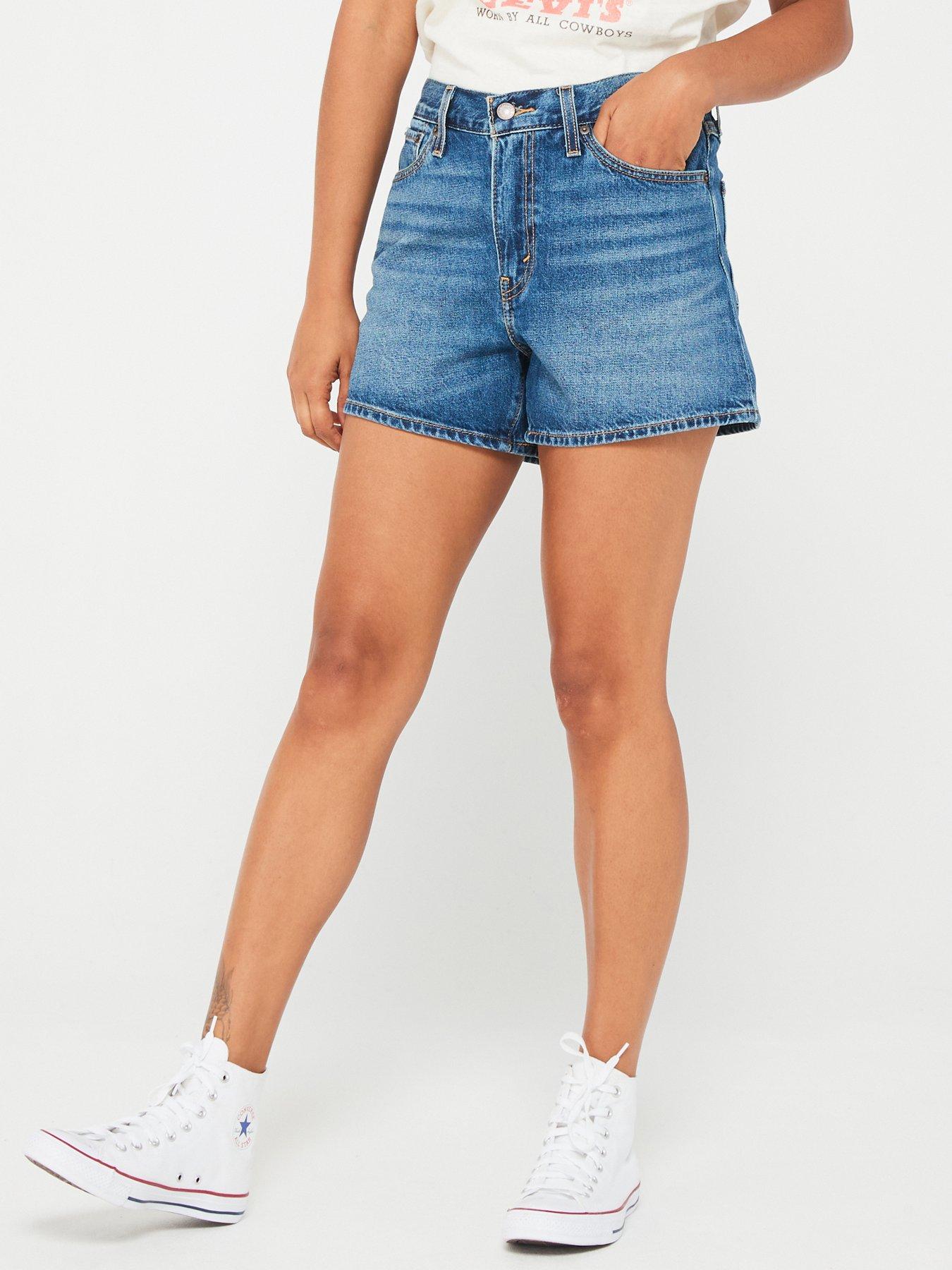 Levi's 80's Denim Mom Short - You Sure Can | Very.co.uk