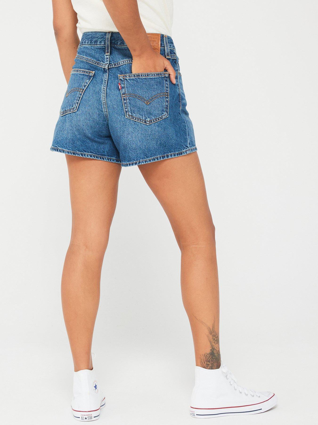 Levi's 80's Denim Mom Short - You Sure Can | Very.co.uk