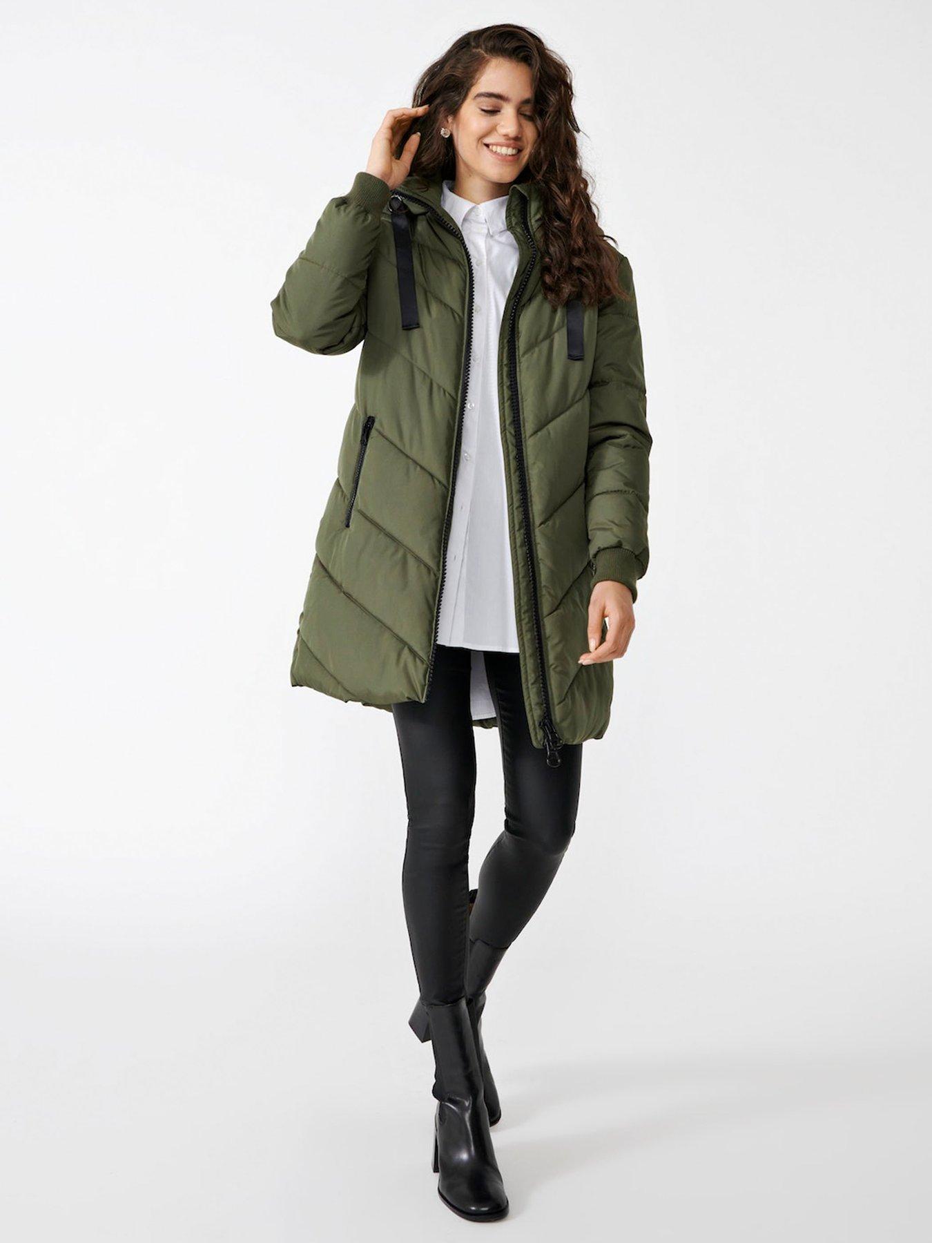 Very hot sale green coat