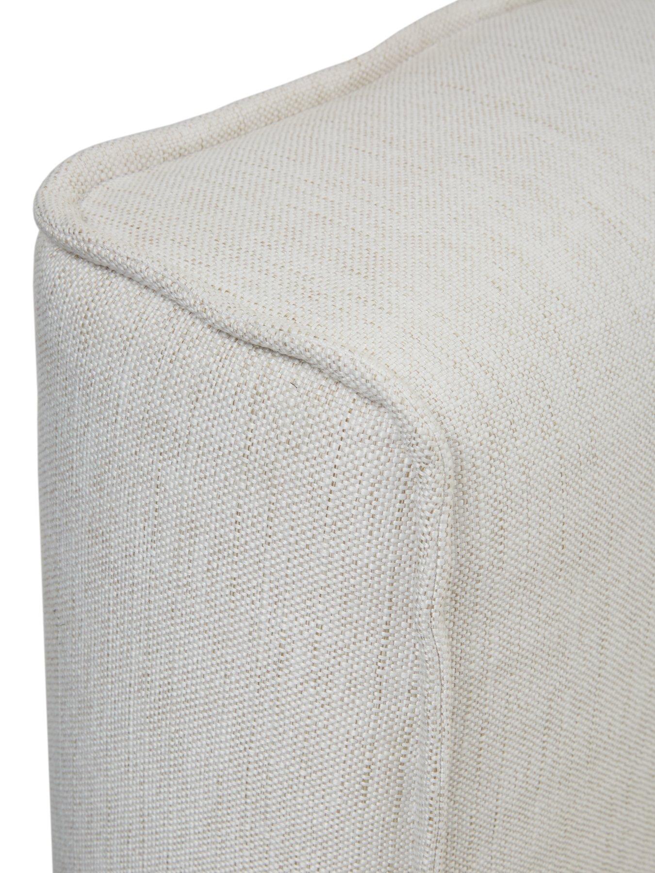 Image 6 of 6 of Michelle Keegan Home Carla Fabric Bed Frame with Mattress Options (Buy &amp; SAVE!) - Natural