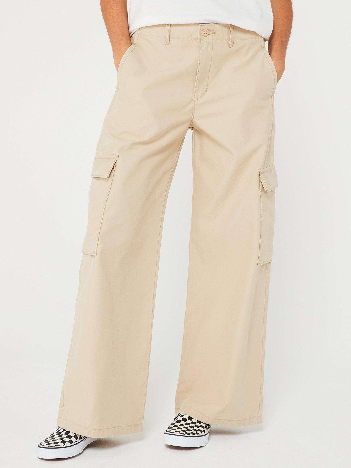 undefined Baggy Cargo Trouser - Safari - Natural