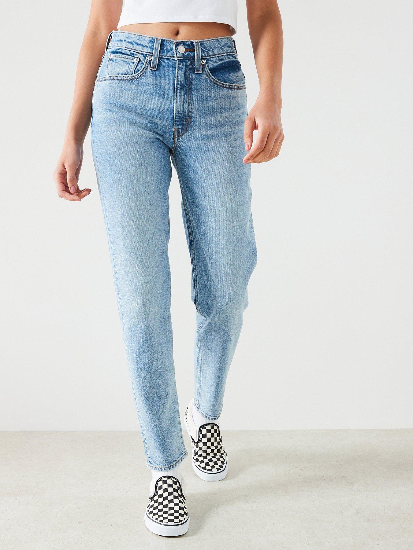 undefined 80s Mom Jean - Hows My Driving - Blue