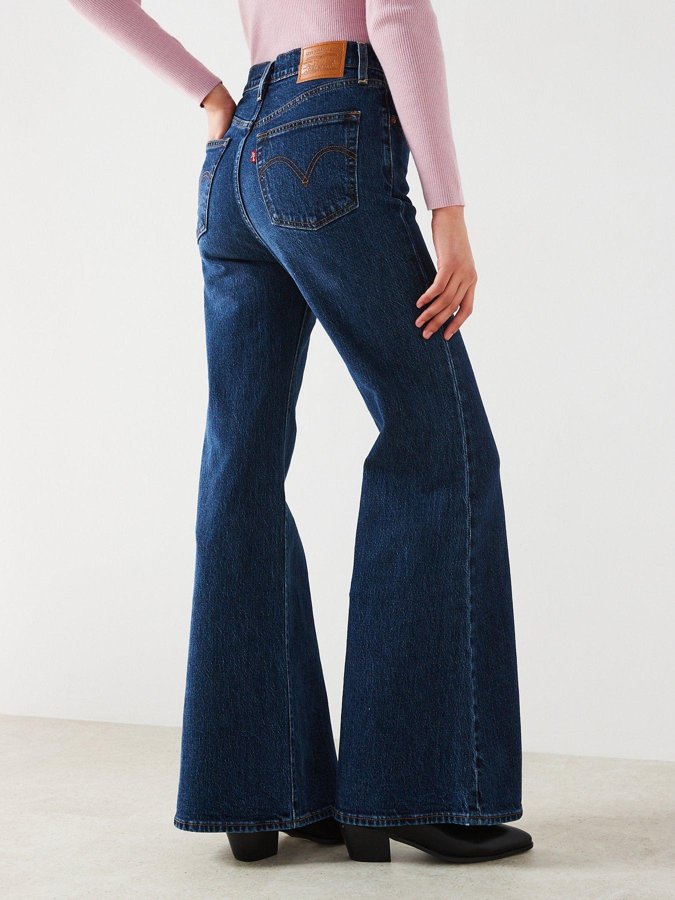 Levi's bell best sale bottom jeans