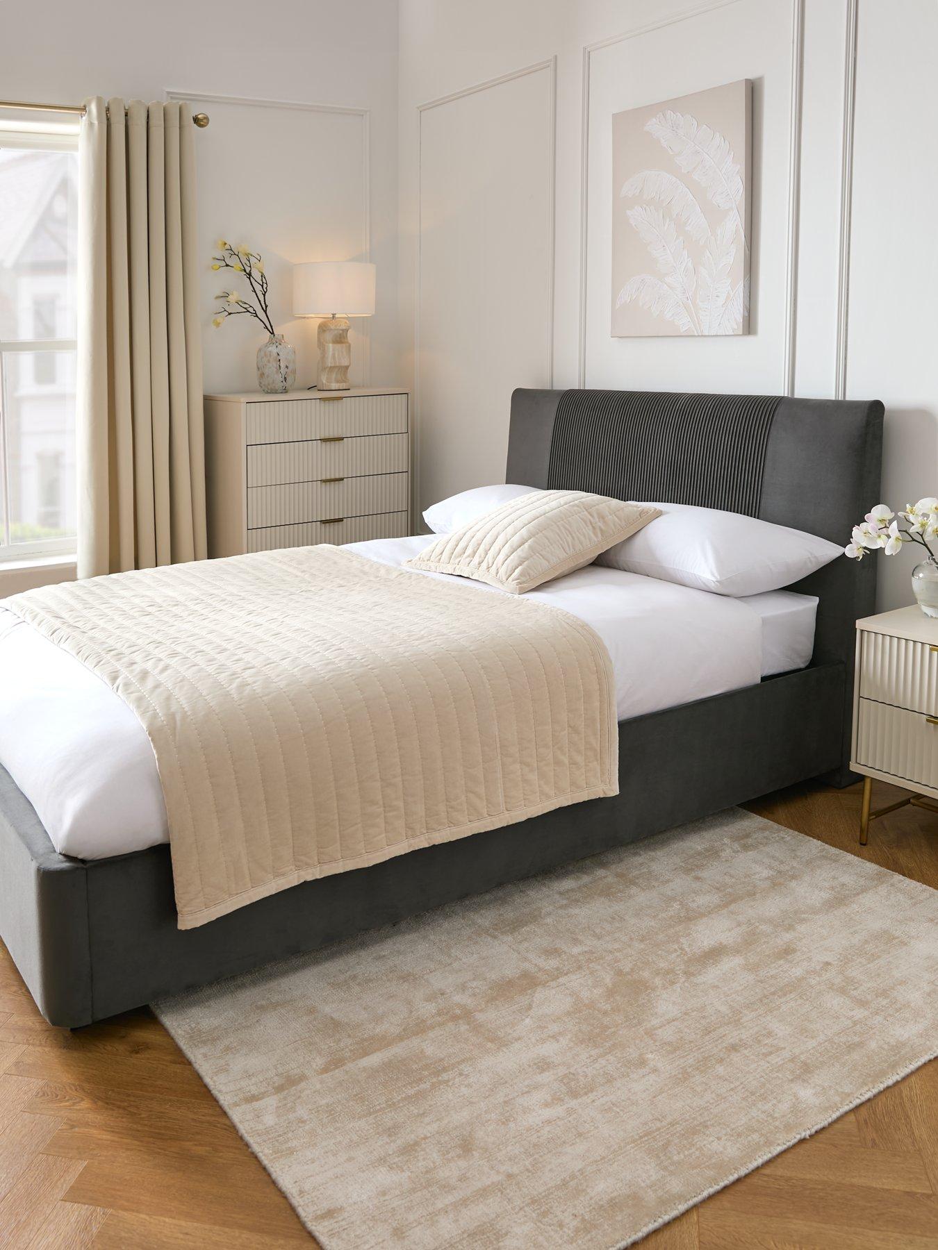 undefined Serenity End Lift Up Storage Ottoman Bed with Mattress Options (Buy  &  SAVE!)