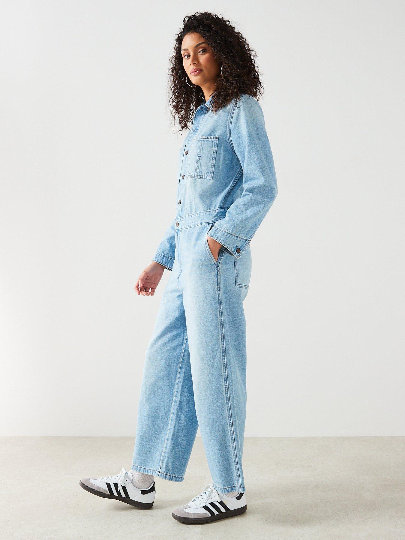 Levi's kick 2024 flare jumpsuit