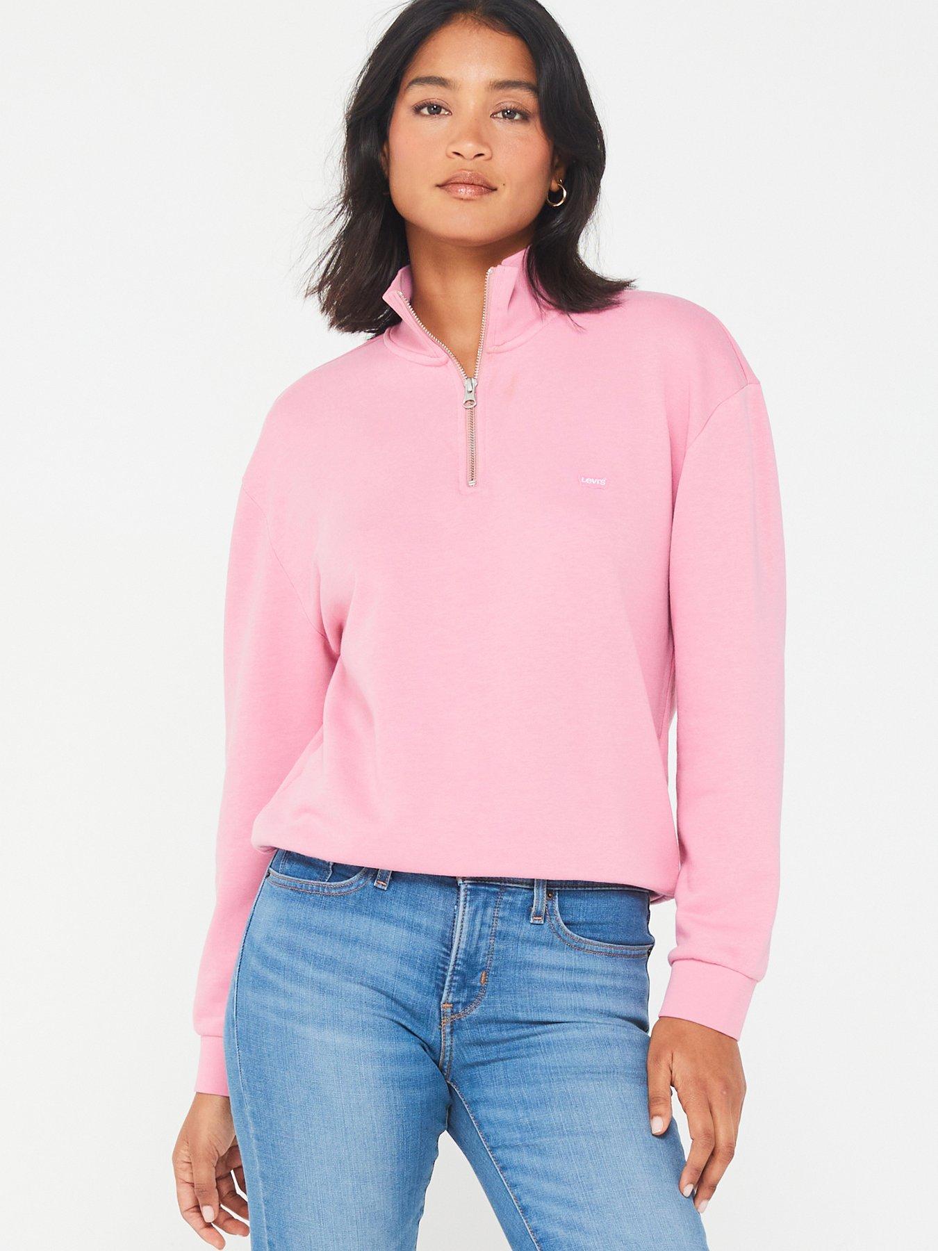 Everyday 1 4 Zip Sweatshirt Tameless Rose