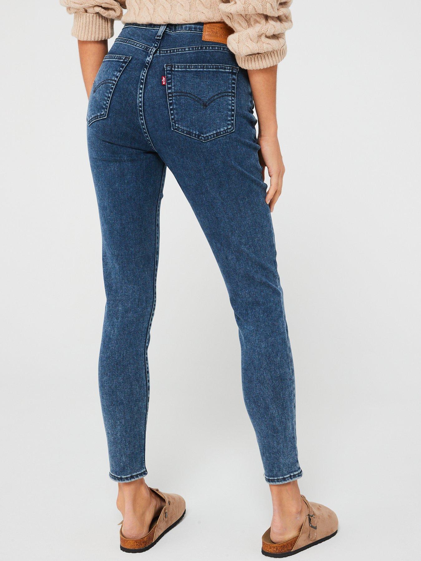 Levi's 721™ High Rise Skinny Jean Dark Blue Very