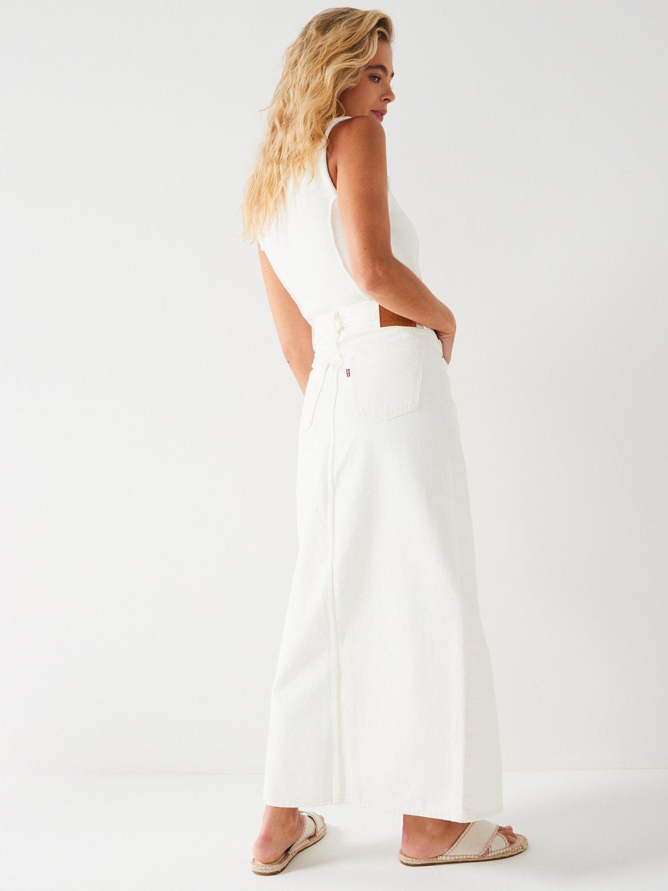 Levi's maxi outlet skirt