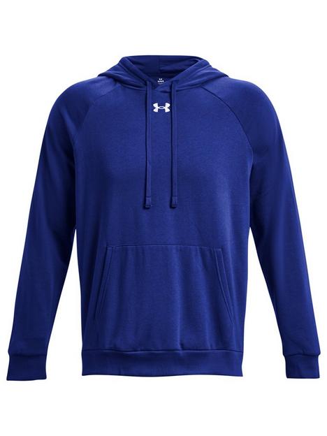 under-armour-mens-training-rival-fleece-hoodie-blue