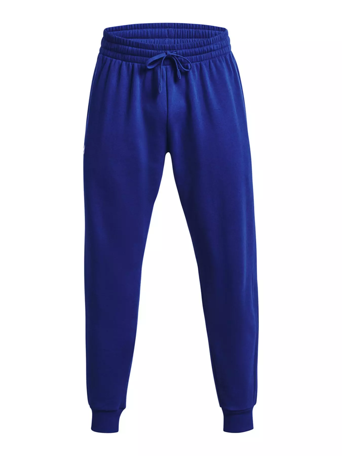 Disney Stitch Sweatpants L Long Jogger Graphic Elastic Waist Fleece Brushed  Blue