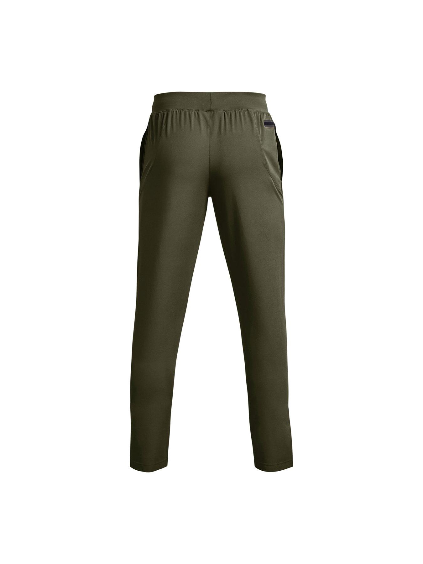 UNDER ARMOUR Men's Training Unstoppable Tapered Pants - Khaki