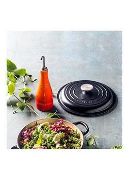 Product photograph of Le Creuset Signature 30 Cm Shallow Cast Iron Casserole In Satin Black from very.co.uk
