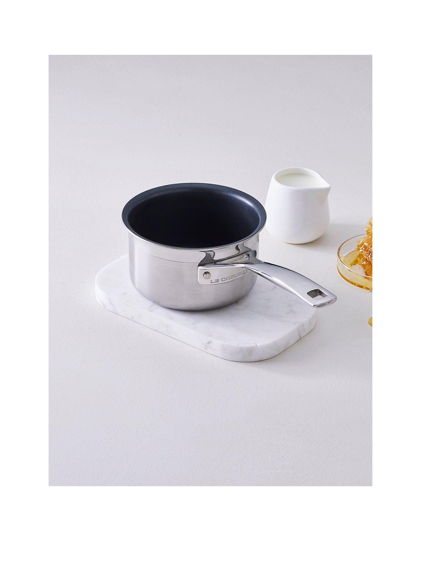 undefined 3-Ply Stainless Steel Non-Stick 14 cm Milk Pan