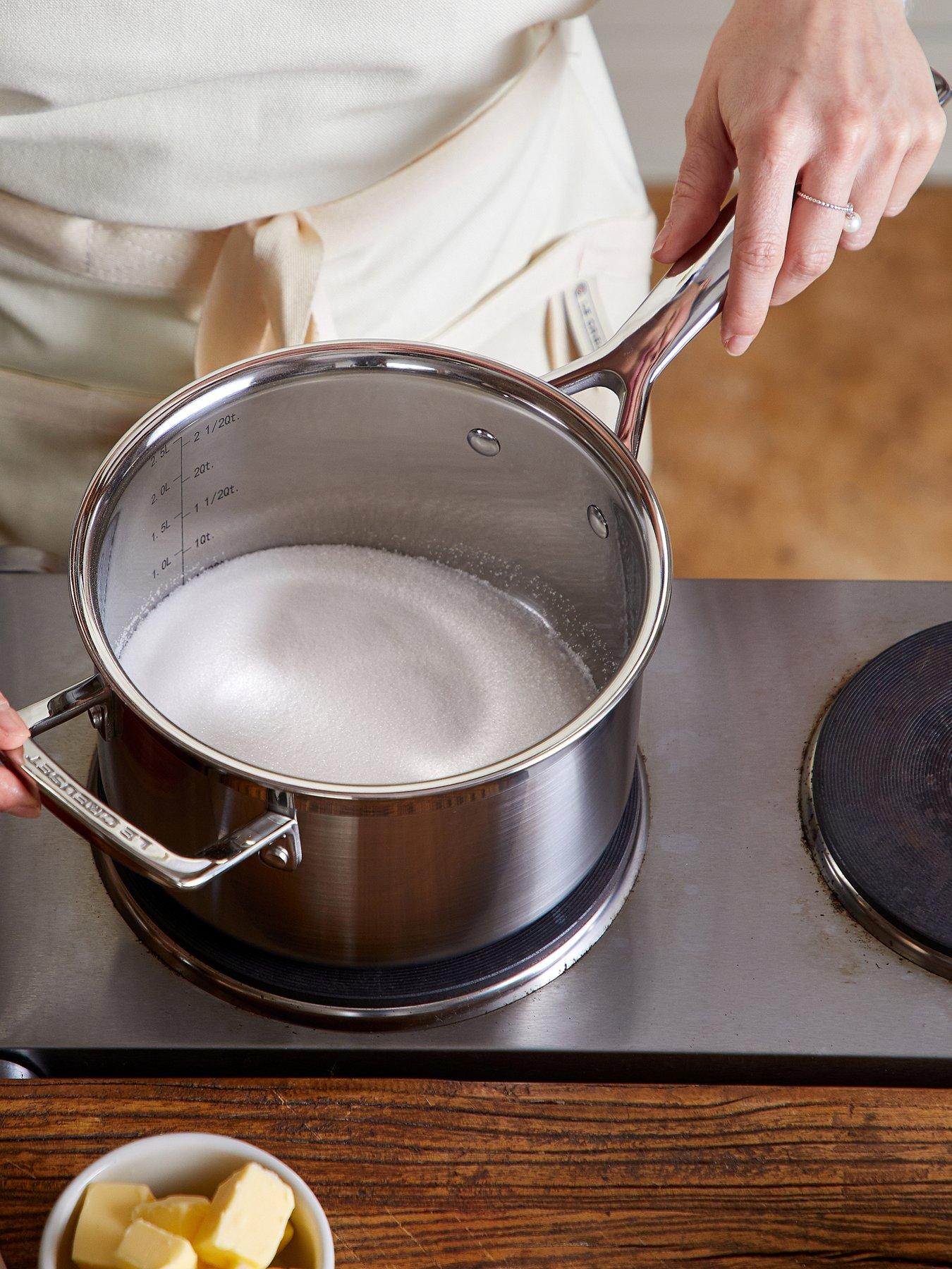 Image 3 of 7 of Le Creuset Classic 3-ply Stainless Steel Saucepan 20cm