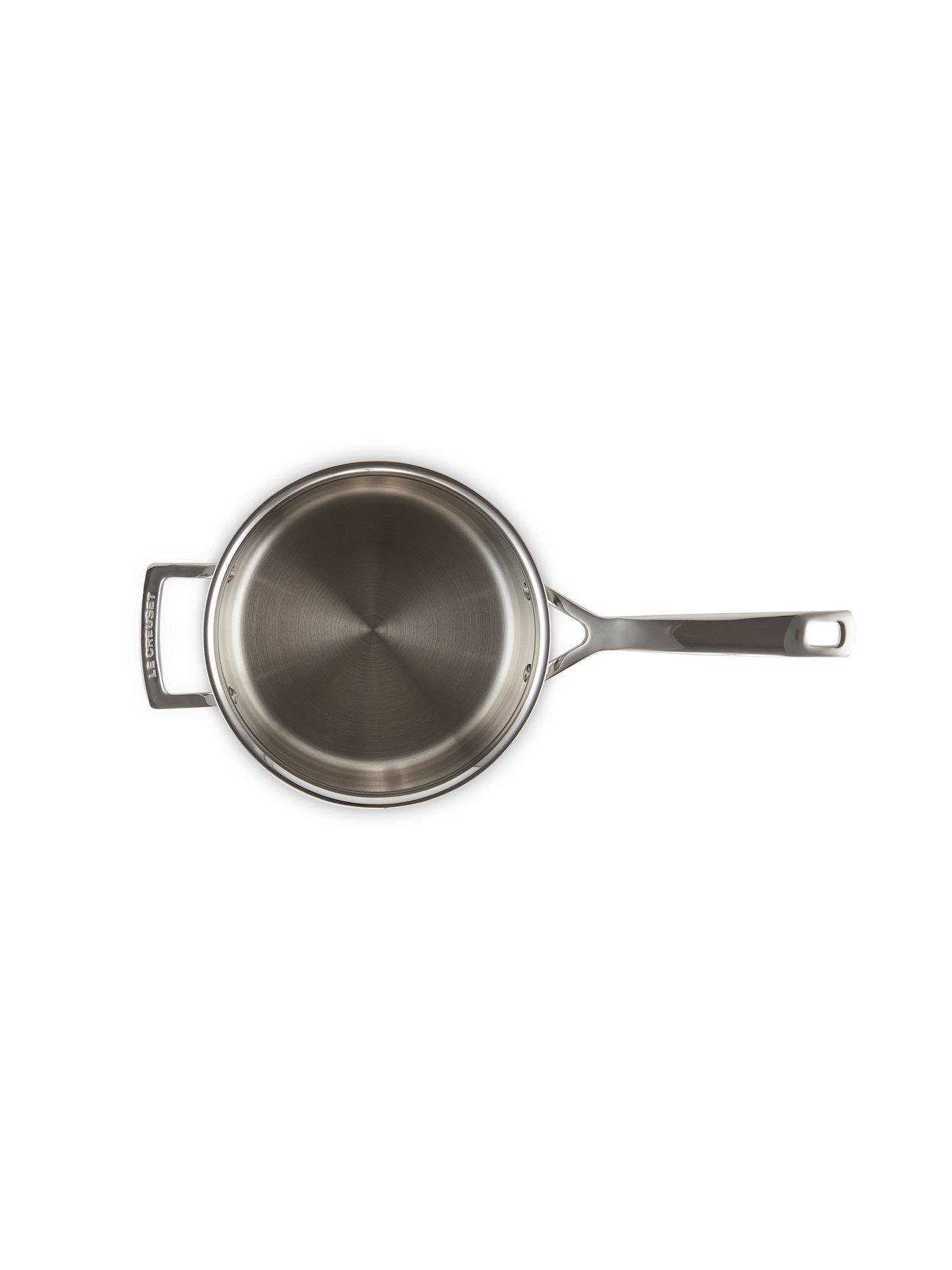 Image 6 of 7 of Le Creuset Classic 3-ply Stainless Steel Saucepan 20cm