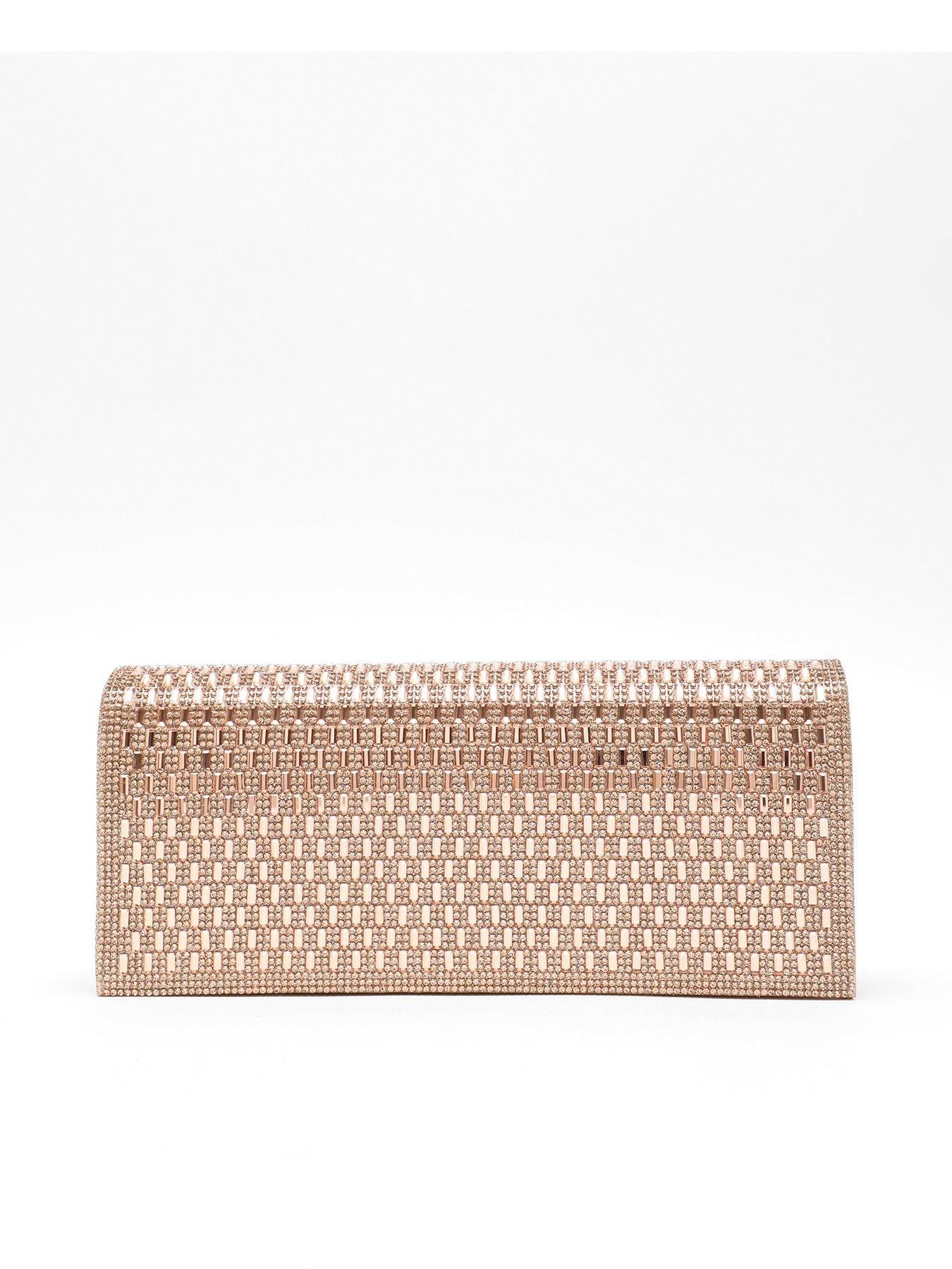 Gold cheap shimmer clutch