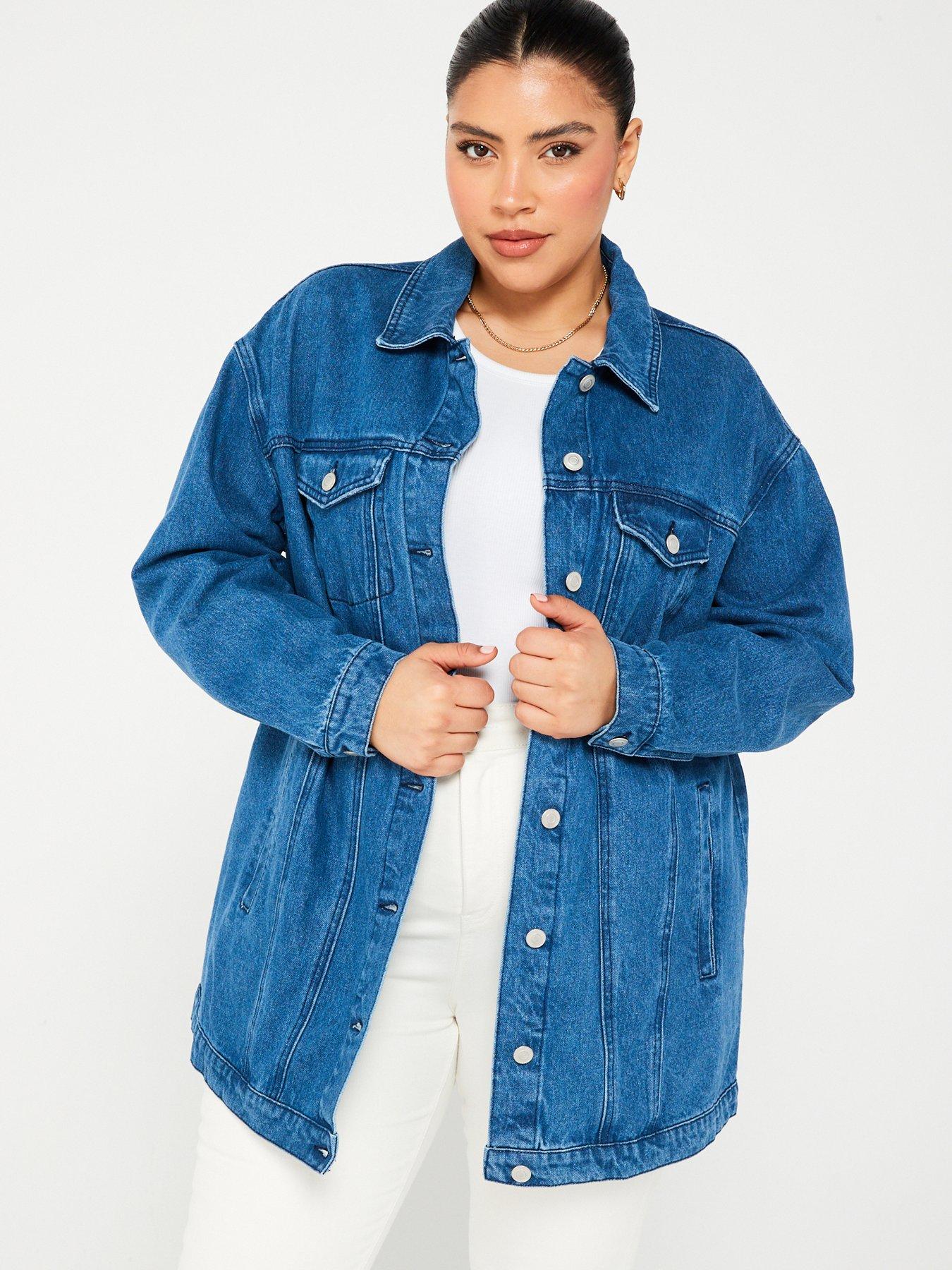 Womens denim jacket size hot sale 20