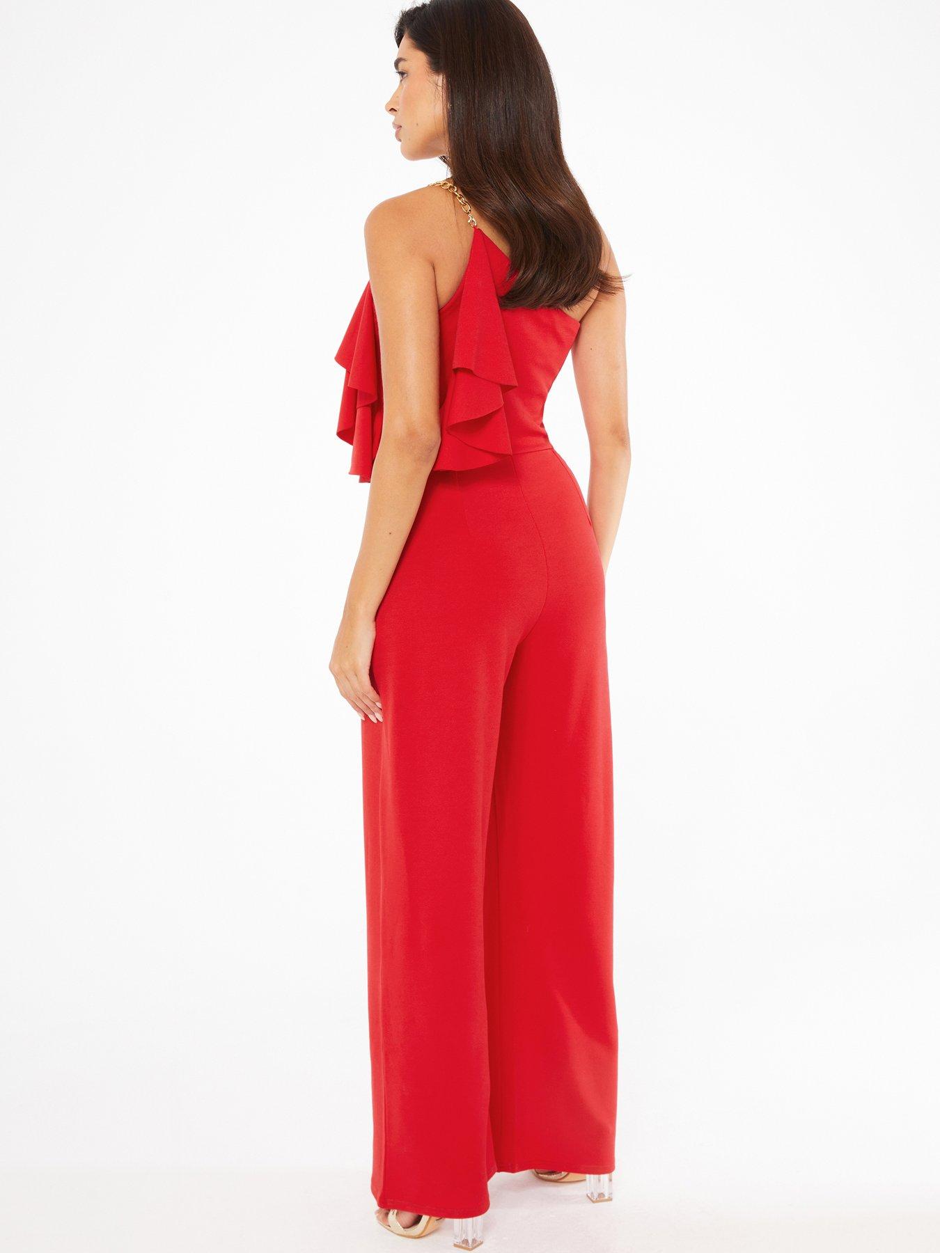 Quiz red sale jumpsuit