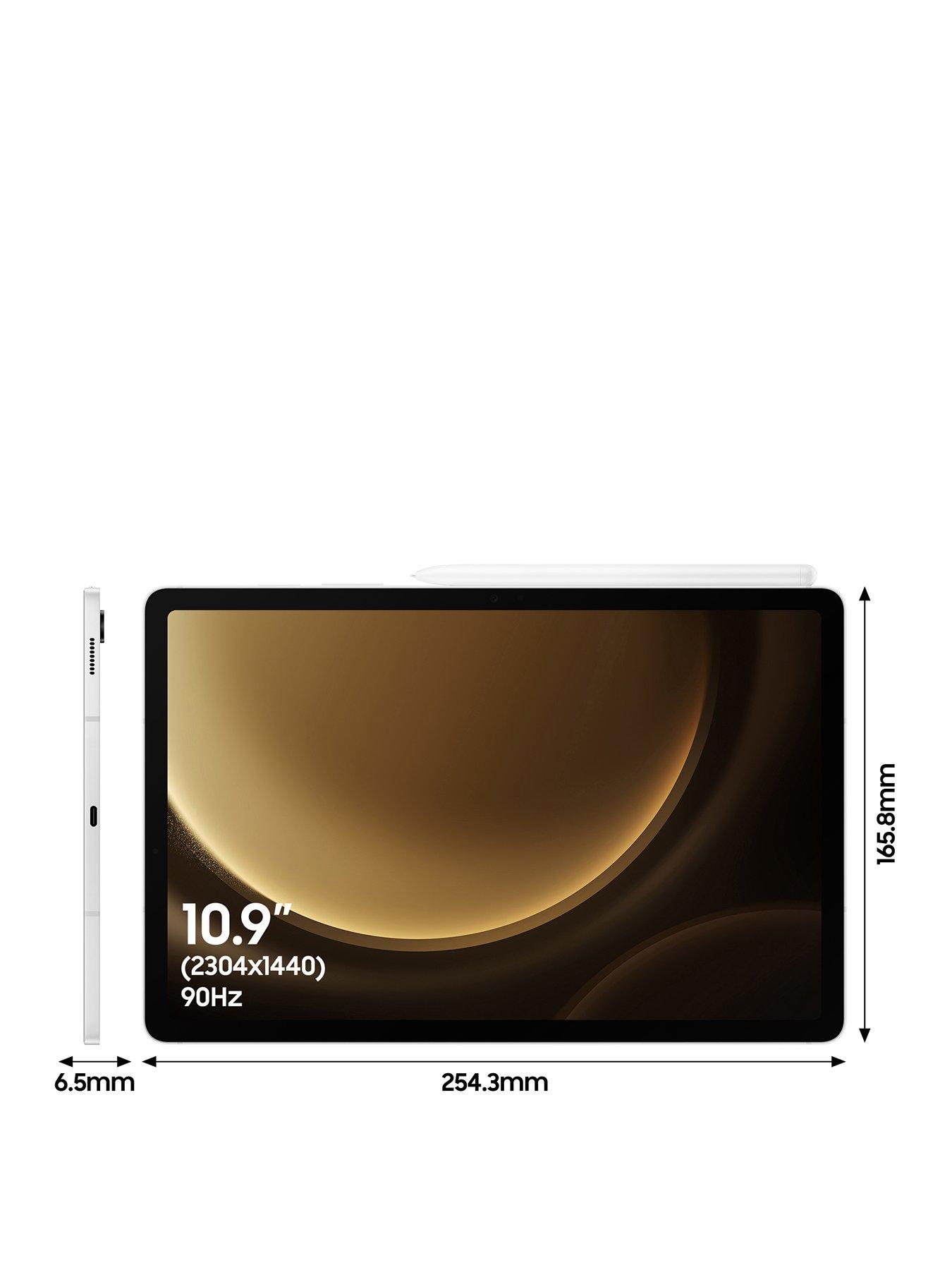 Image 2 of 8 of Samsung Galaxy Tab S9 FE 10.9in Tablet - 128GB Storage,&nbsp;Silver
