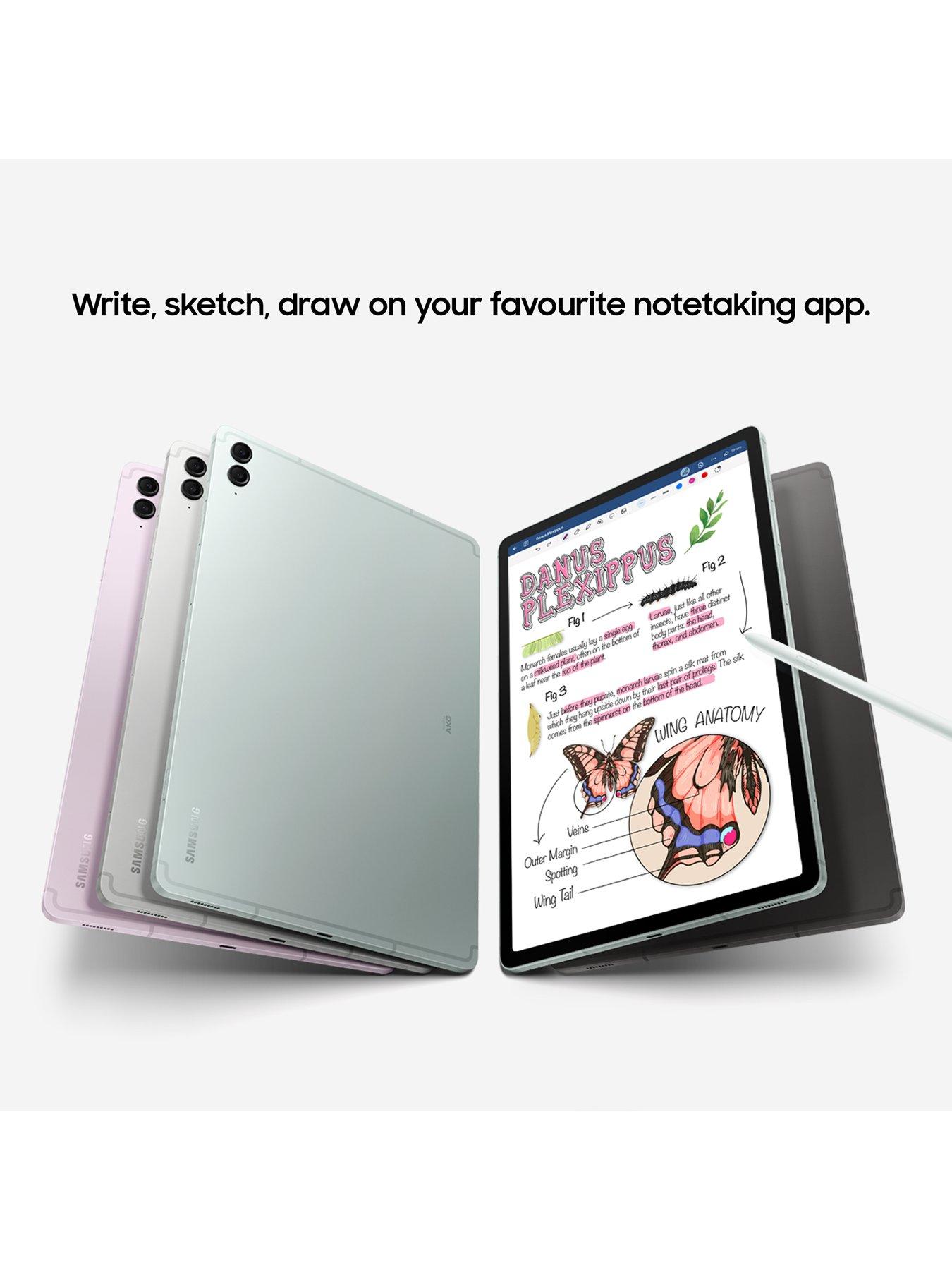 Image 5 of 8 of Samsung Galaxy Tab S9 FE 10.9in Tablet - 128GB Storage,&nbsp;Silver