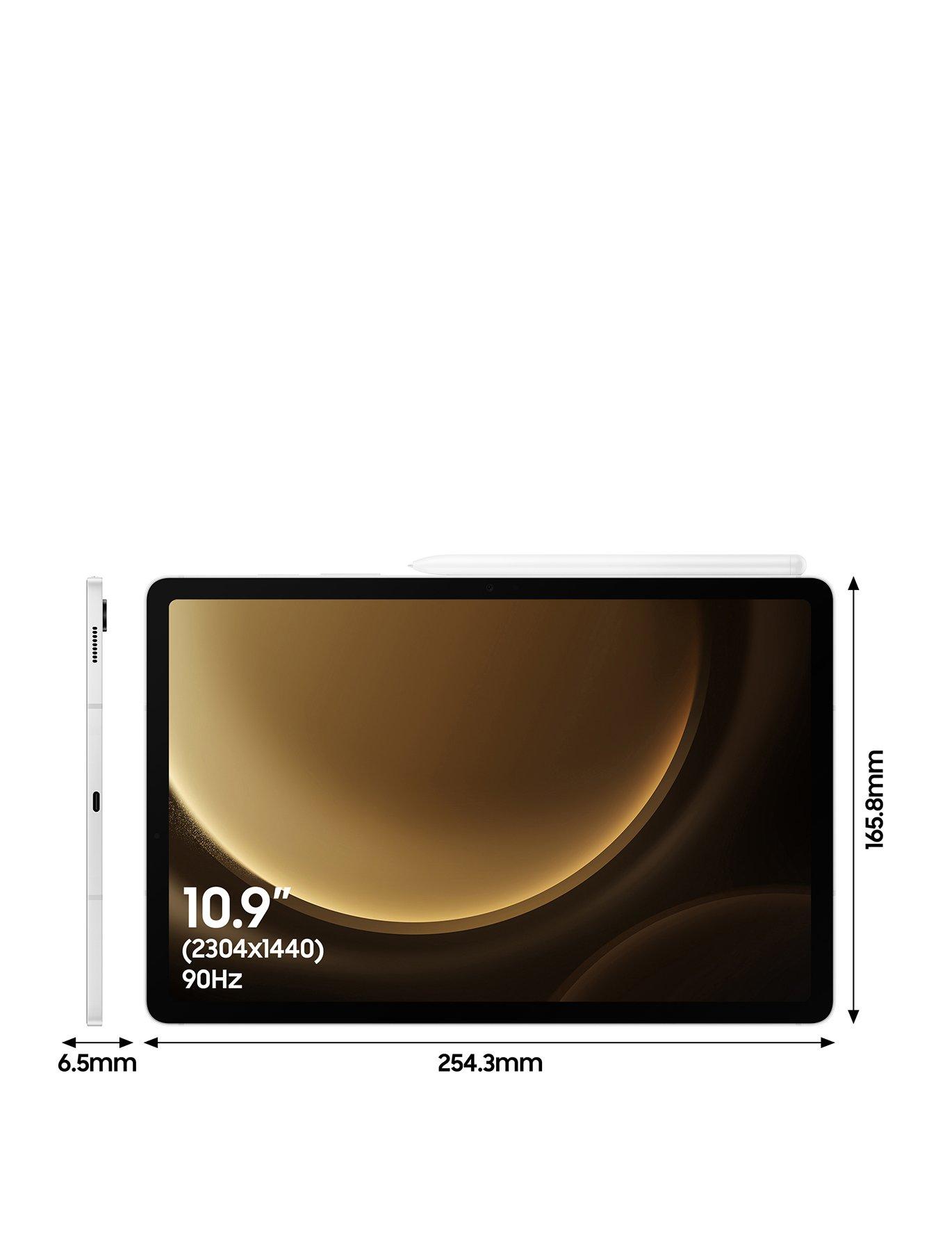 Image 2 of 8 of Samsung Galaxy Tab S9 FE -&nbsp;256GB Storage, Silver