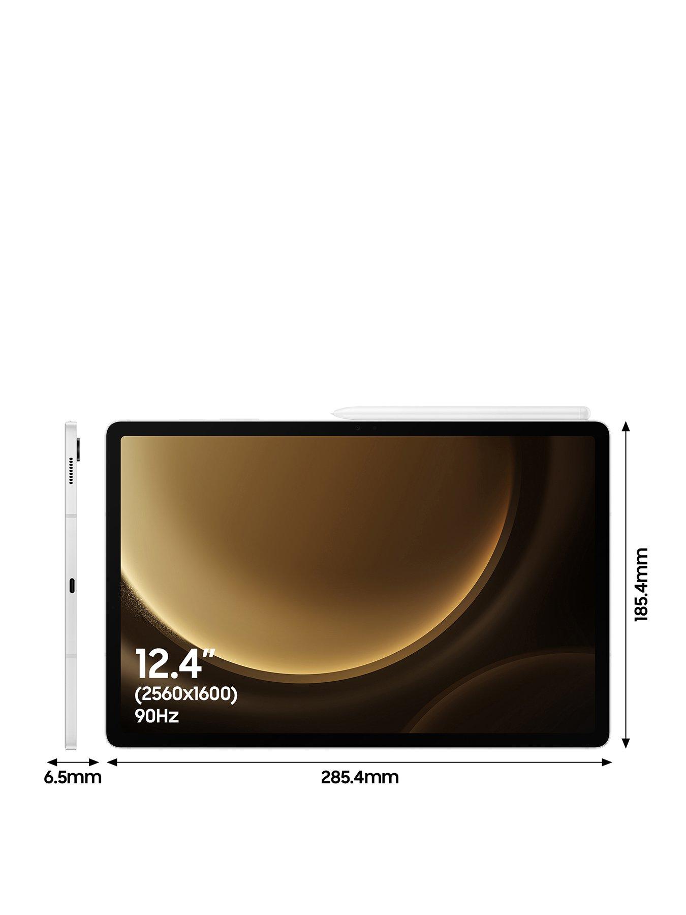 Image 2 of 8 of Samsung Galaxy Tab S9 FE+ -&nbsp;256GB Storage,&nbsp;Silver