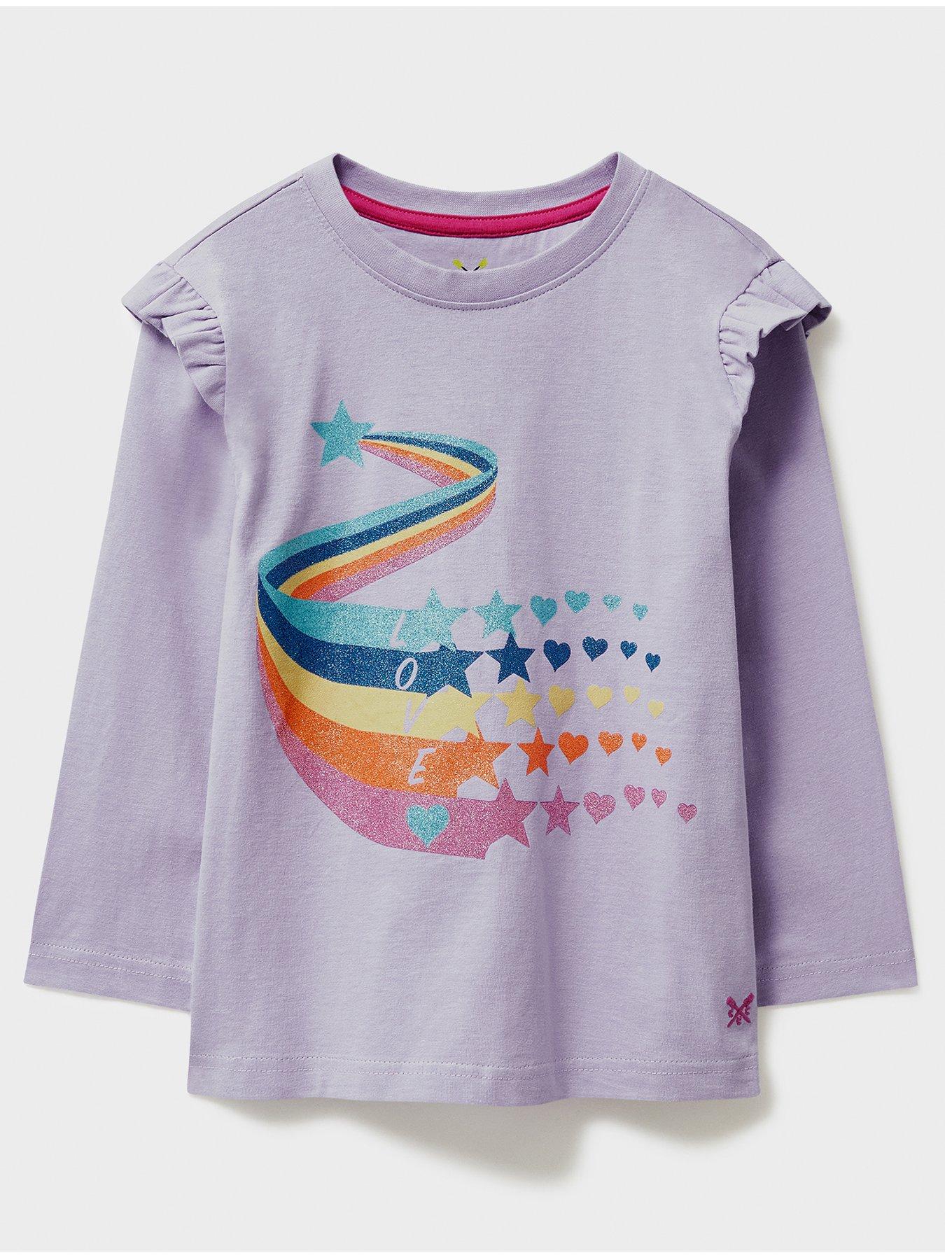 purple t shirt for girls