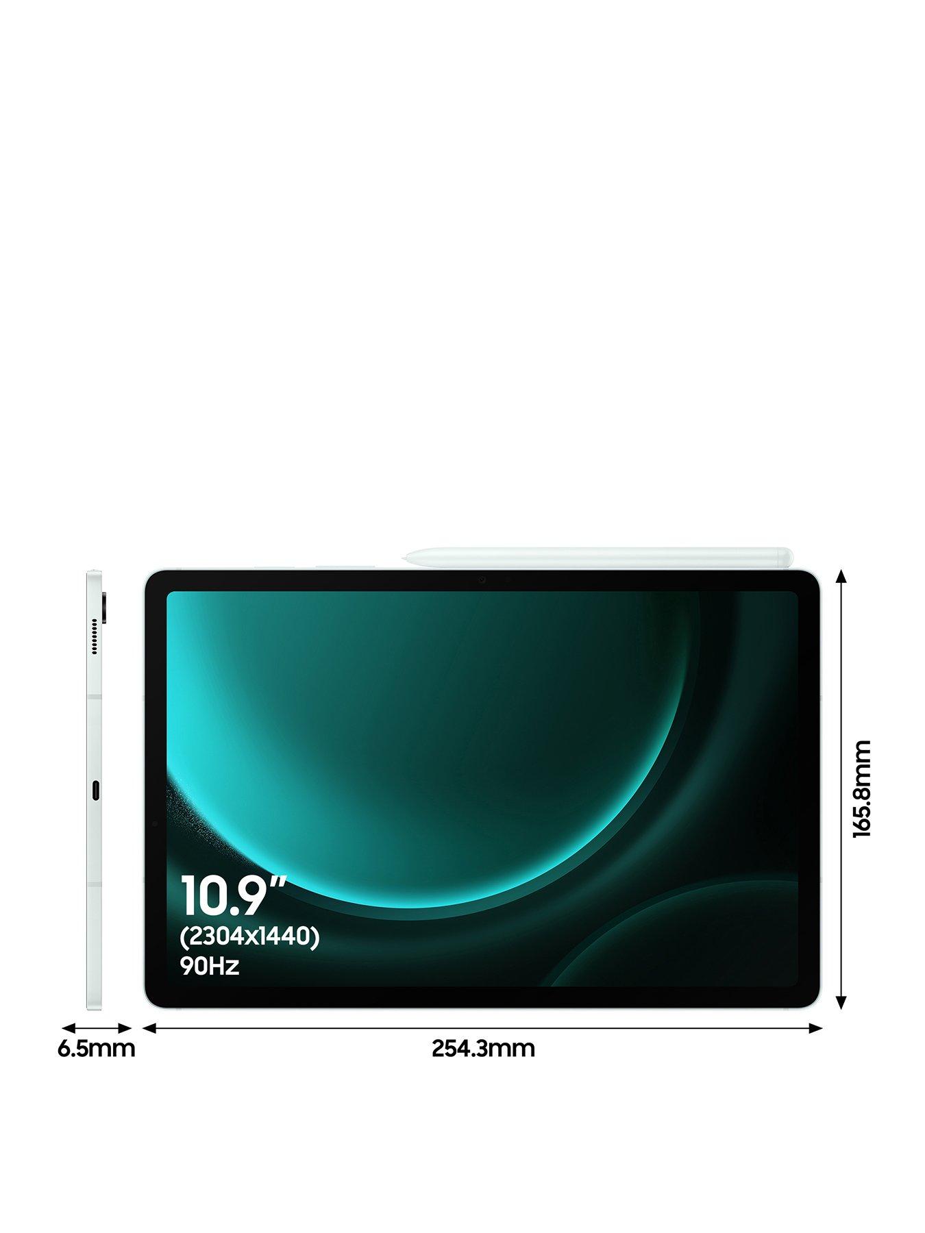 Image 2 of 8 of Samsung Galaxy Tab S9 FE -&nbsp;128GB Storage, Mint