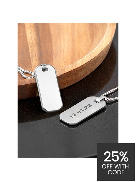 treat-republic-personalised-mens-brushed-steel-dog-tag-necklace
