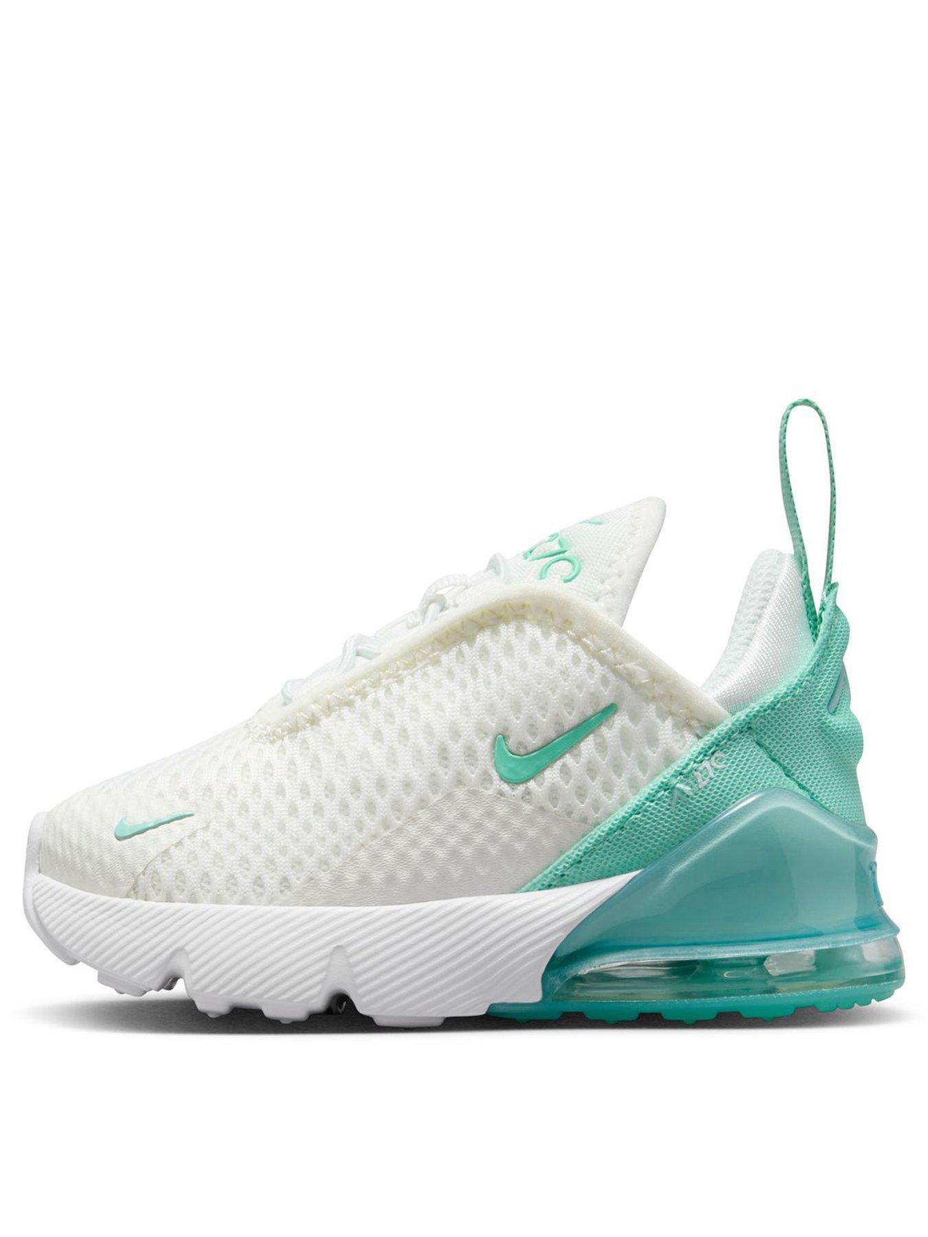 Nike Kids Air Max 270 Trainers White Blue very