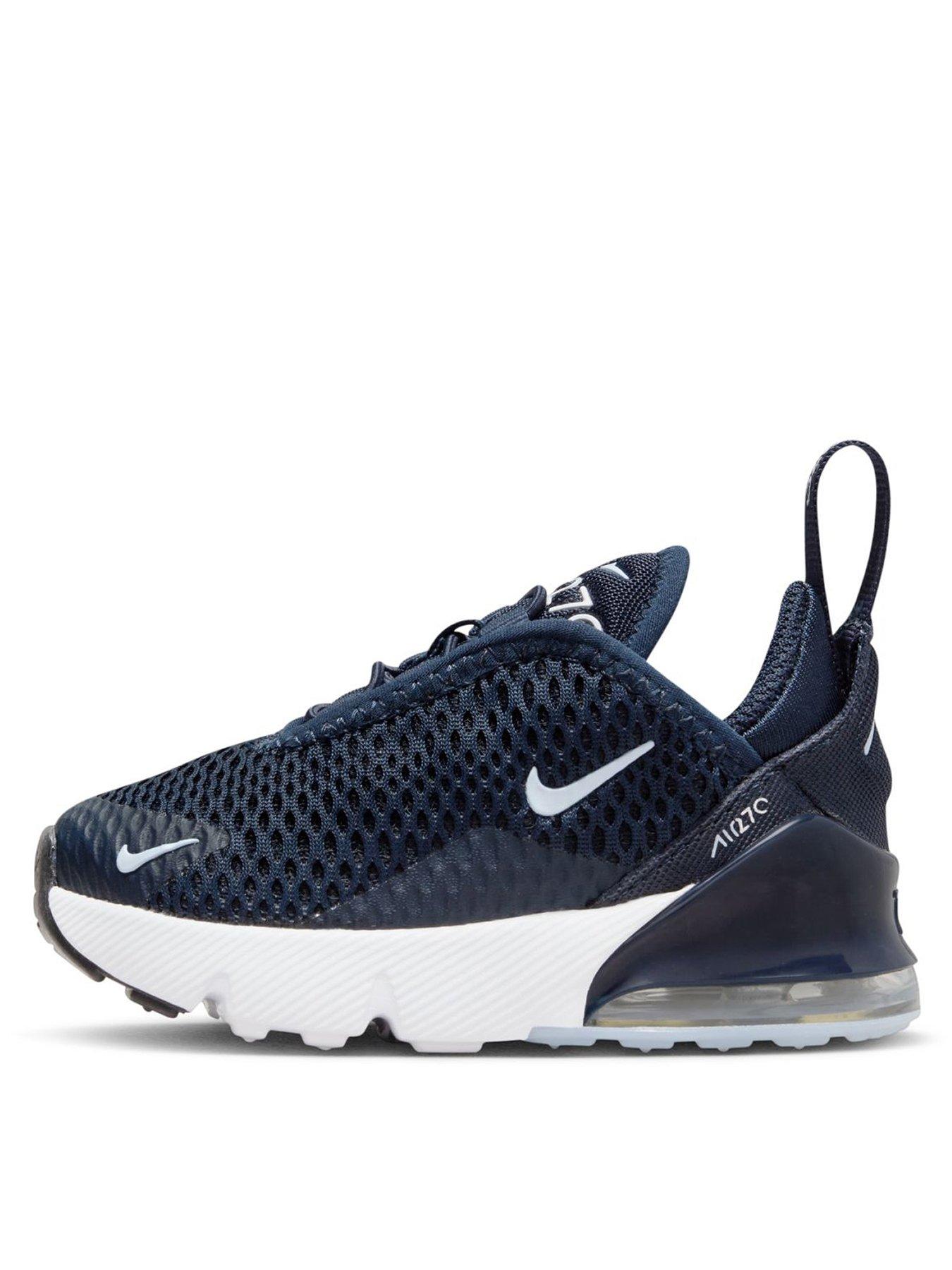 Infants Air Max 270 Trainers Navy