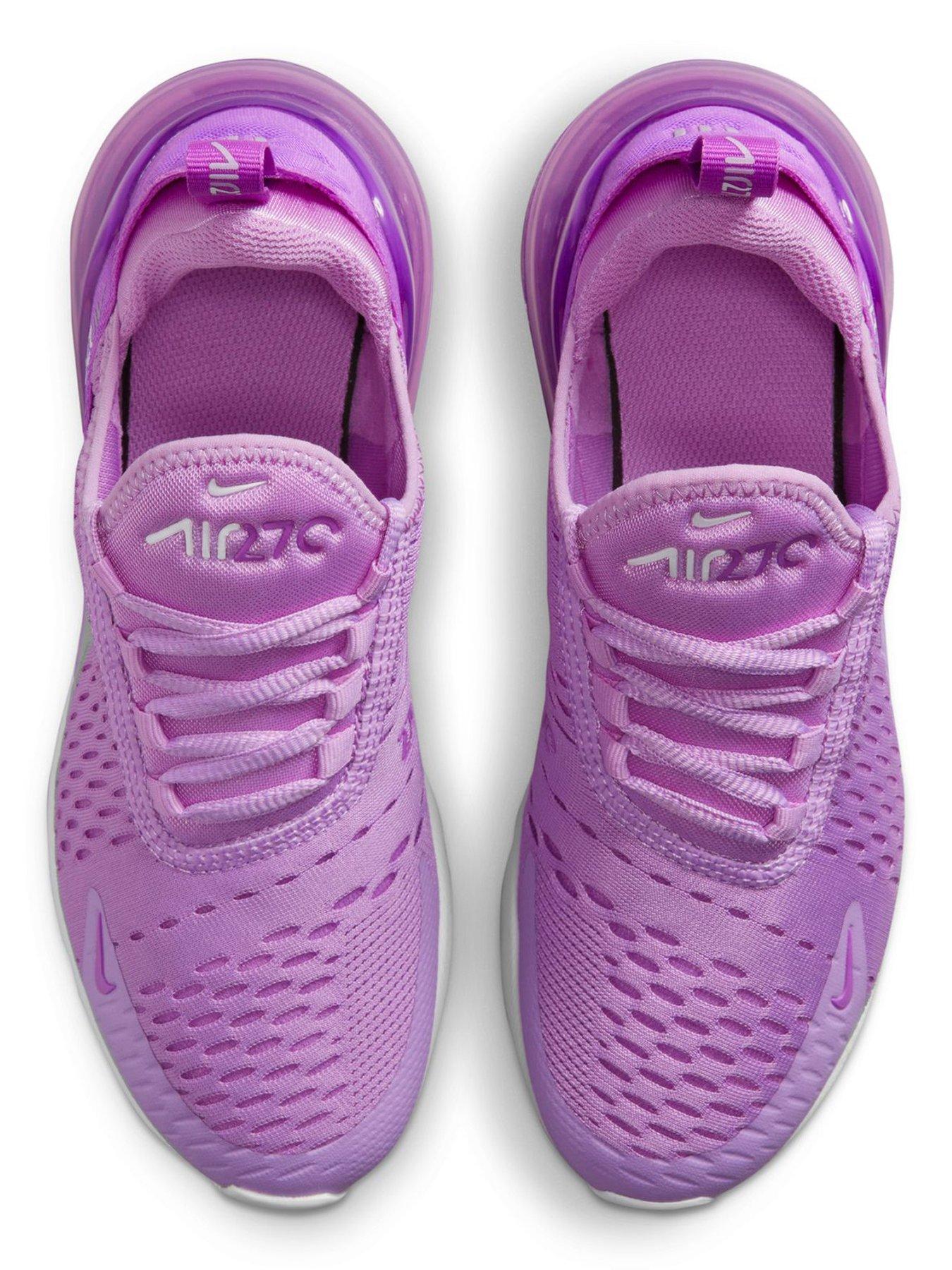 Nike Junior Air Max 270 Trainers Pink Very