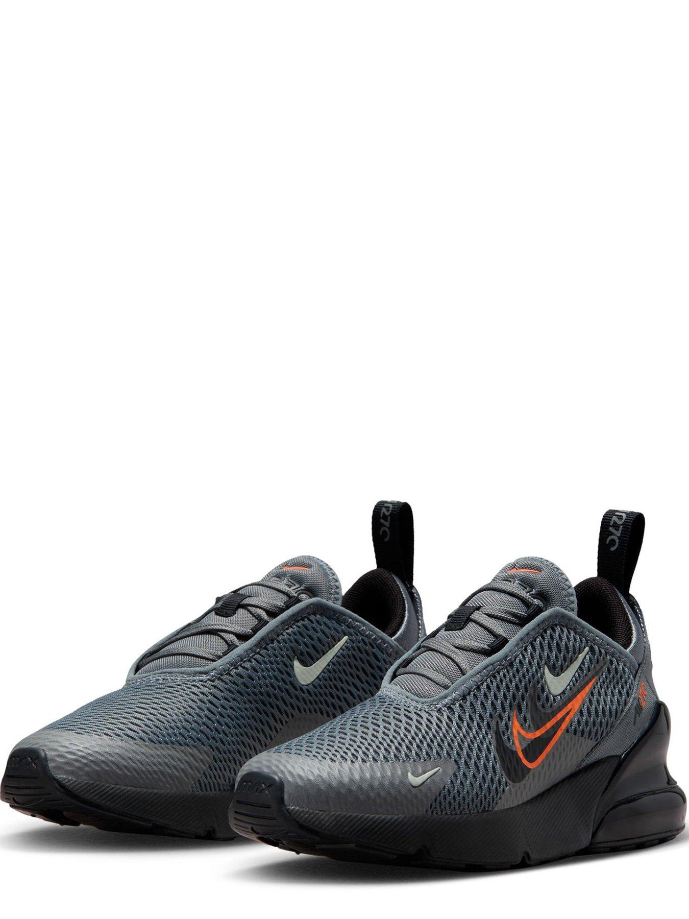 Kids grey nike on sale trainers