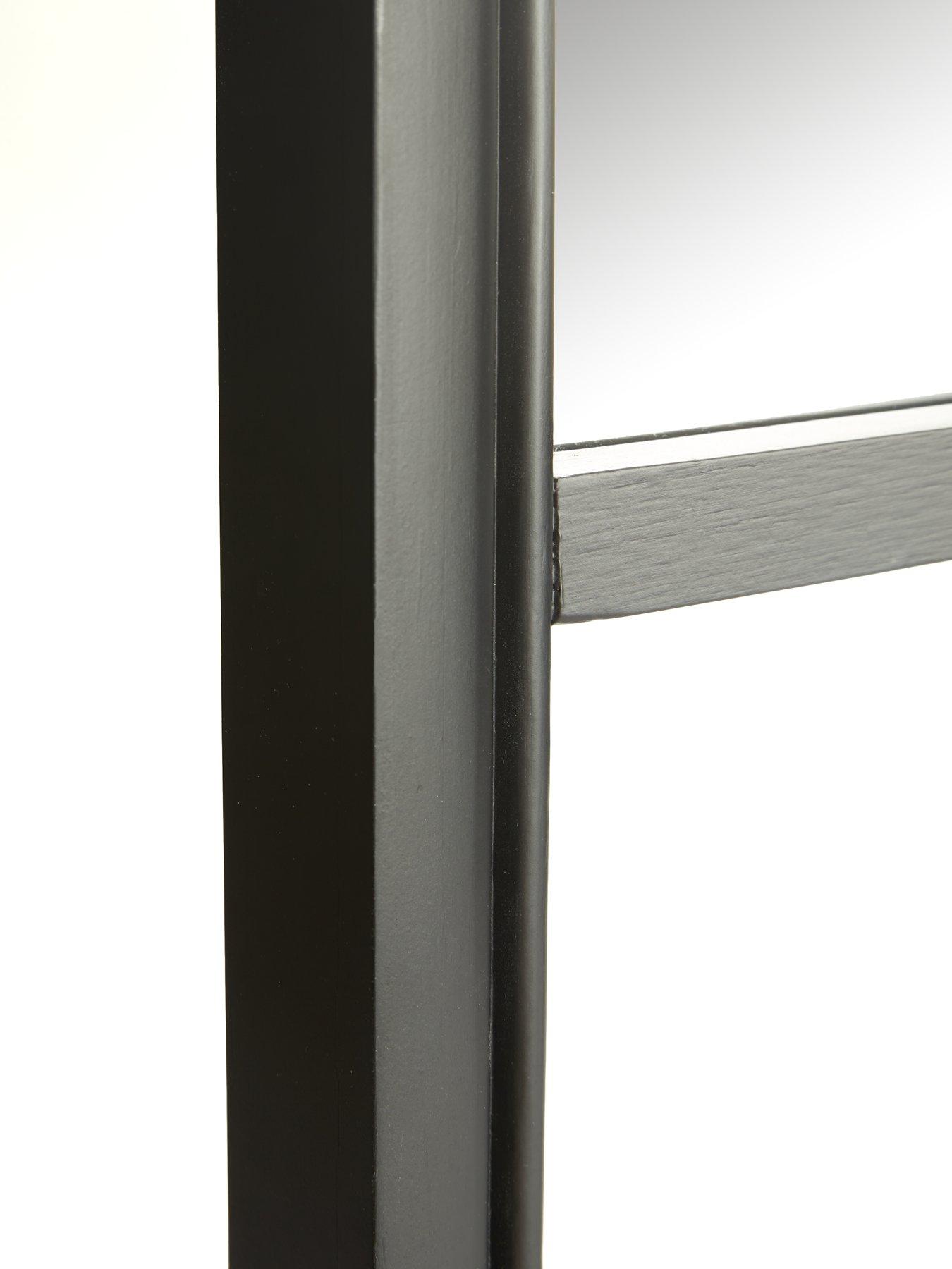 Image 4 of 5 of The Very Collection Wooden Window Pane Mirror 102 x&nbsp;76&nbsp;cm